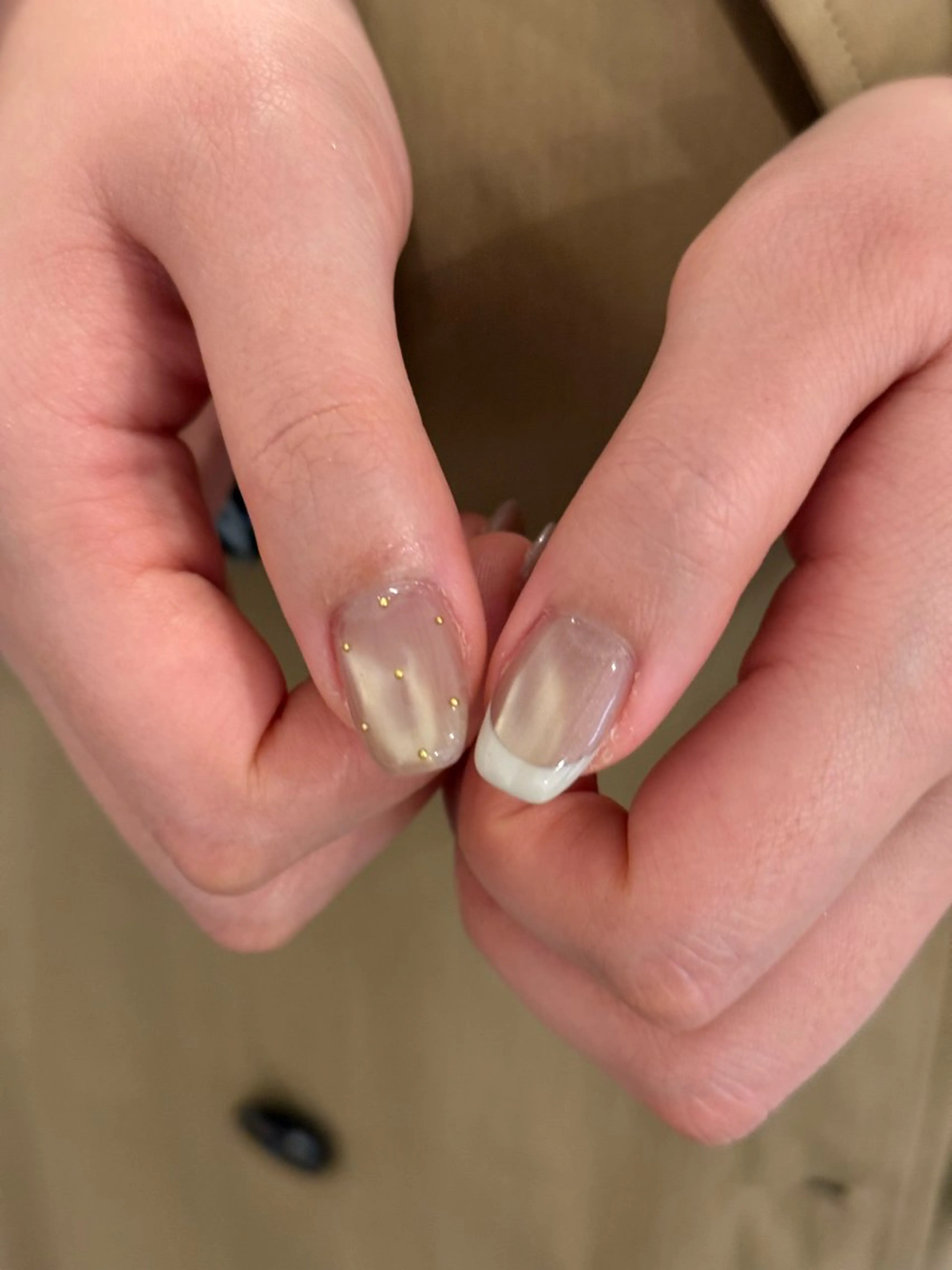 ネイル フレンチネイル ハンドネイル nr. nayuのネイルデザイン