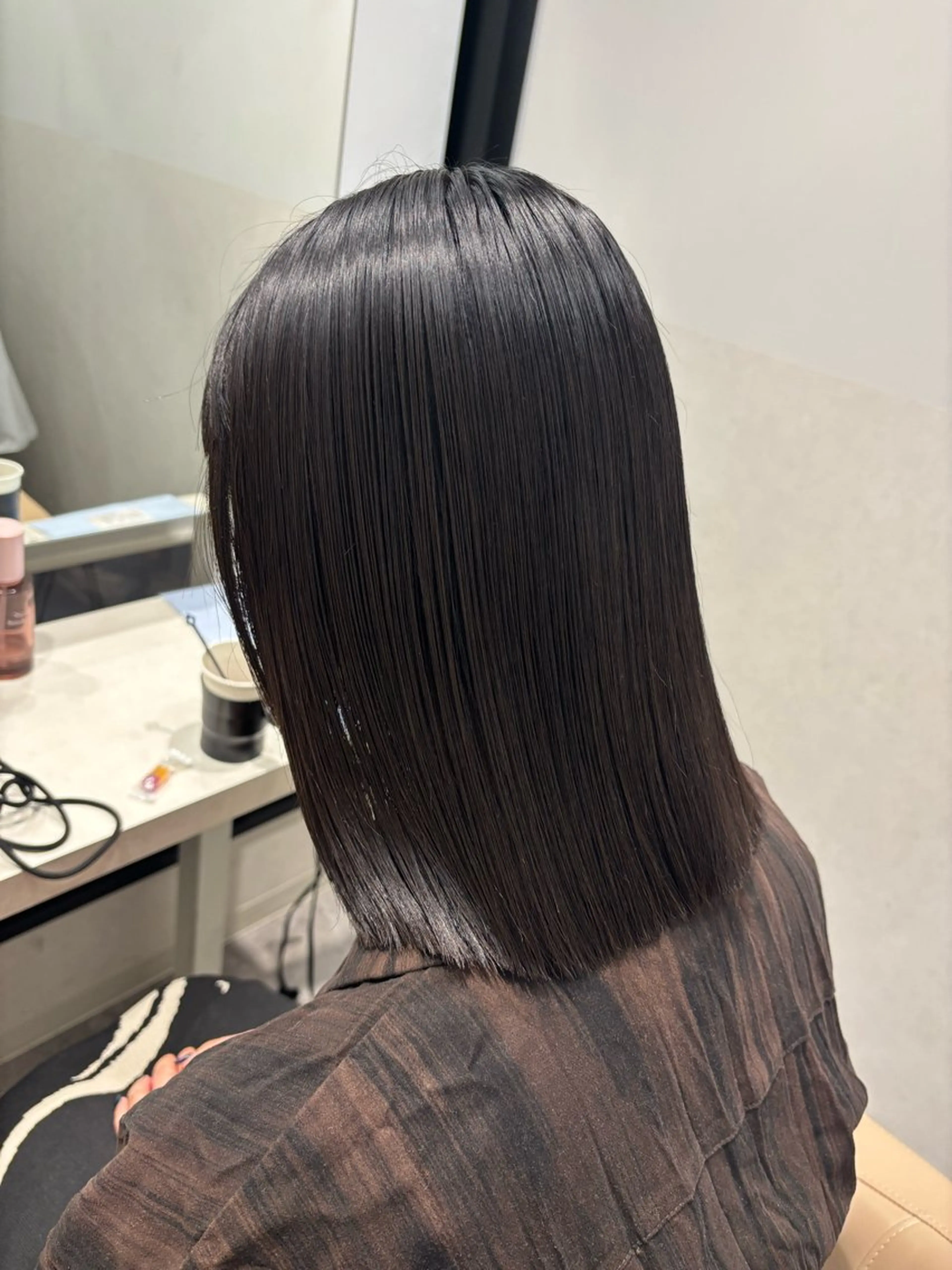 ショート カラー パーマ ヘアアレンジ トリートメント ヘッドスパ ヘアセット 押切 響　のヘアスタイル