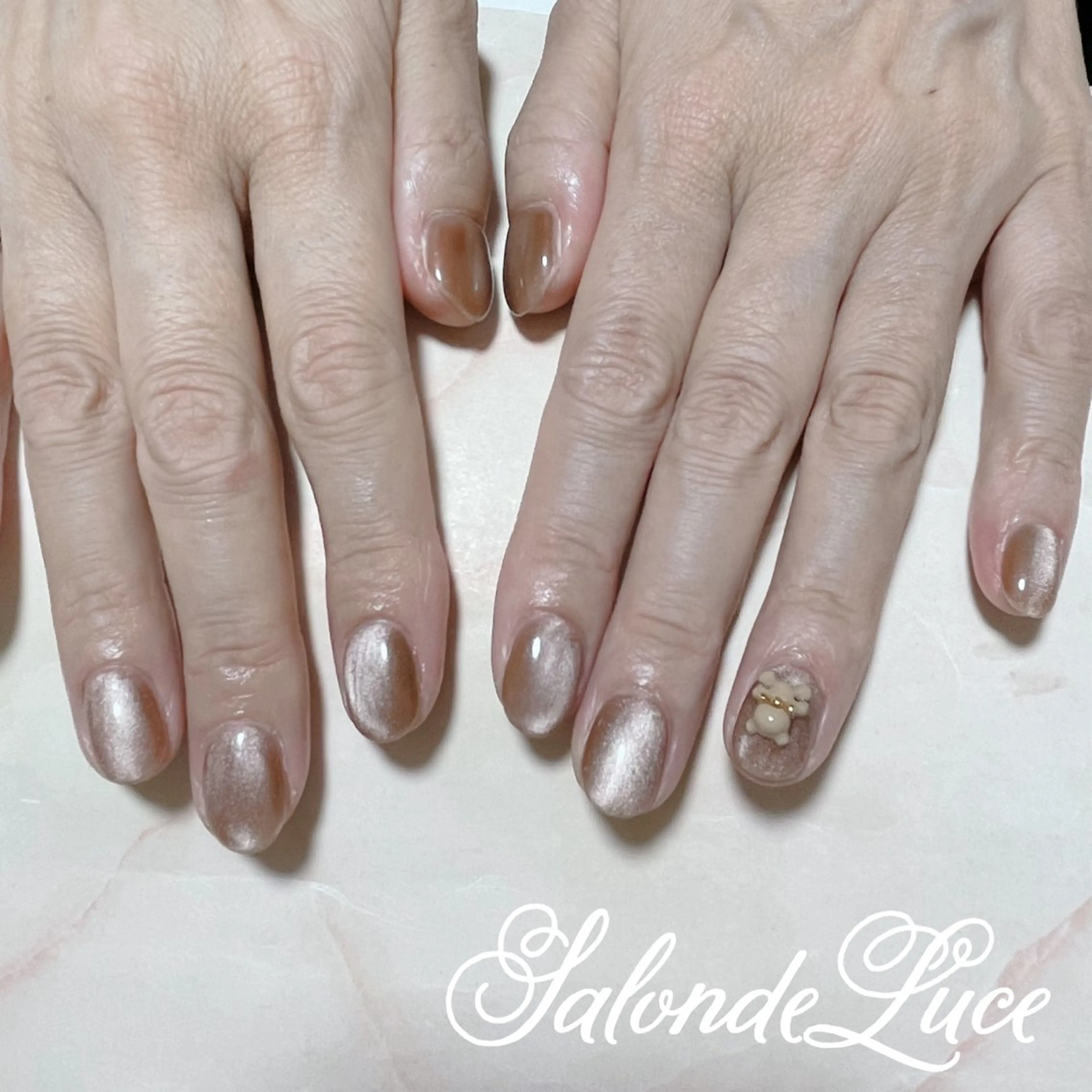 ネイル マグネットネイル Salon de Luceのネイルデザイン