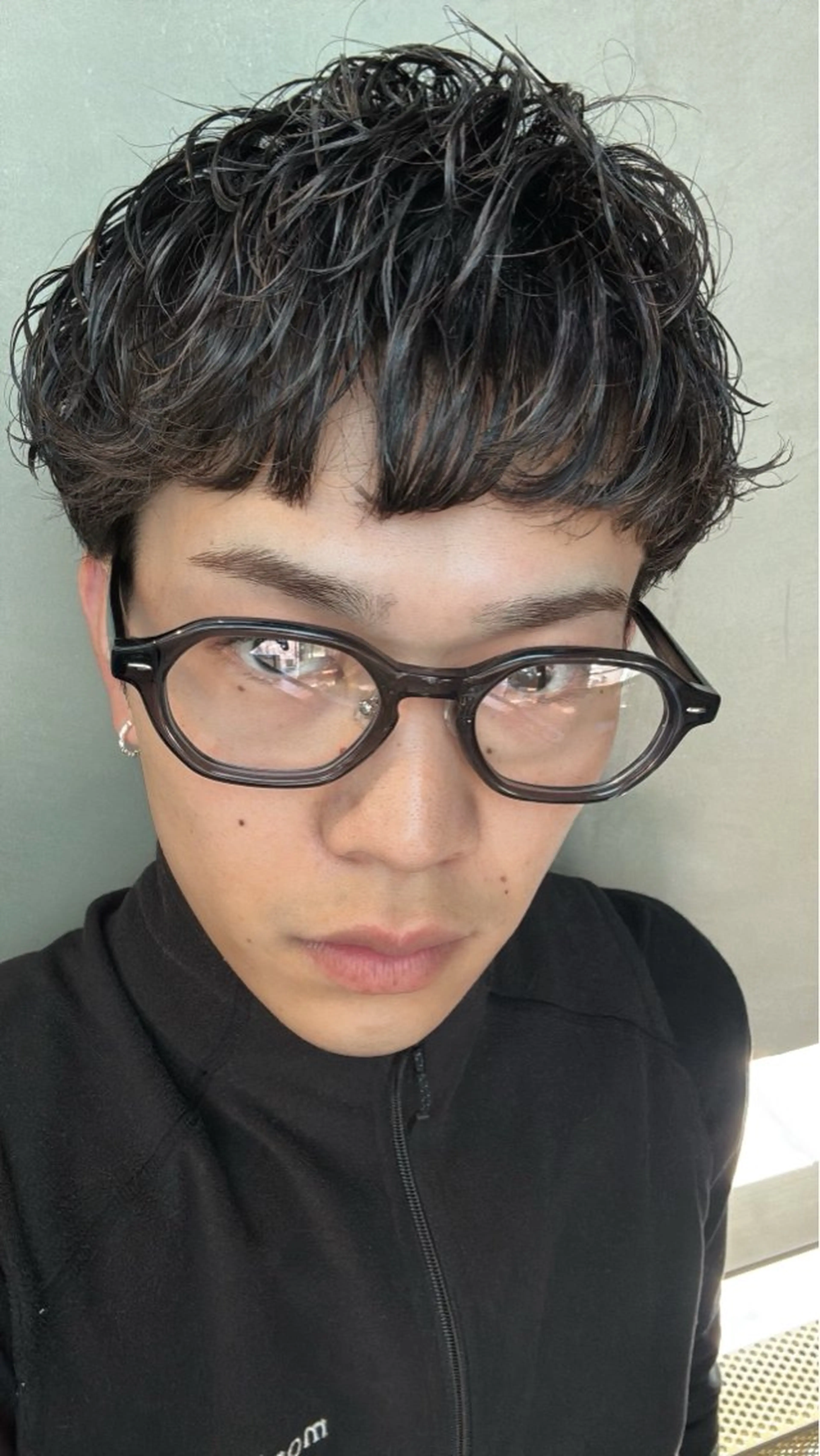 ショート パーマ ショートヘア 笠原 爽太のヘアスタイル