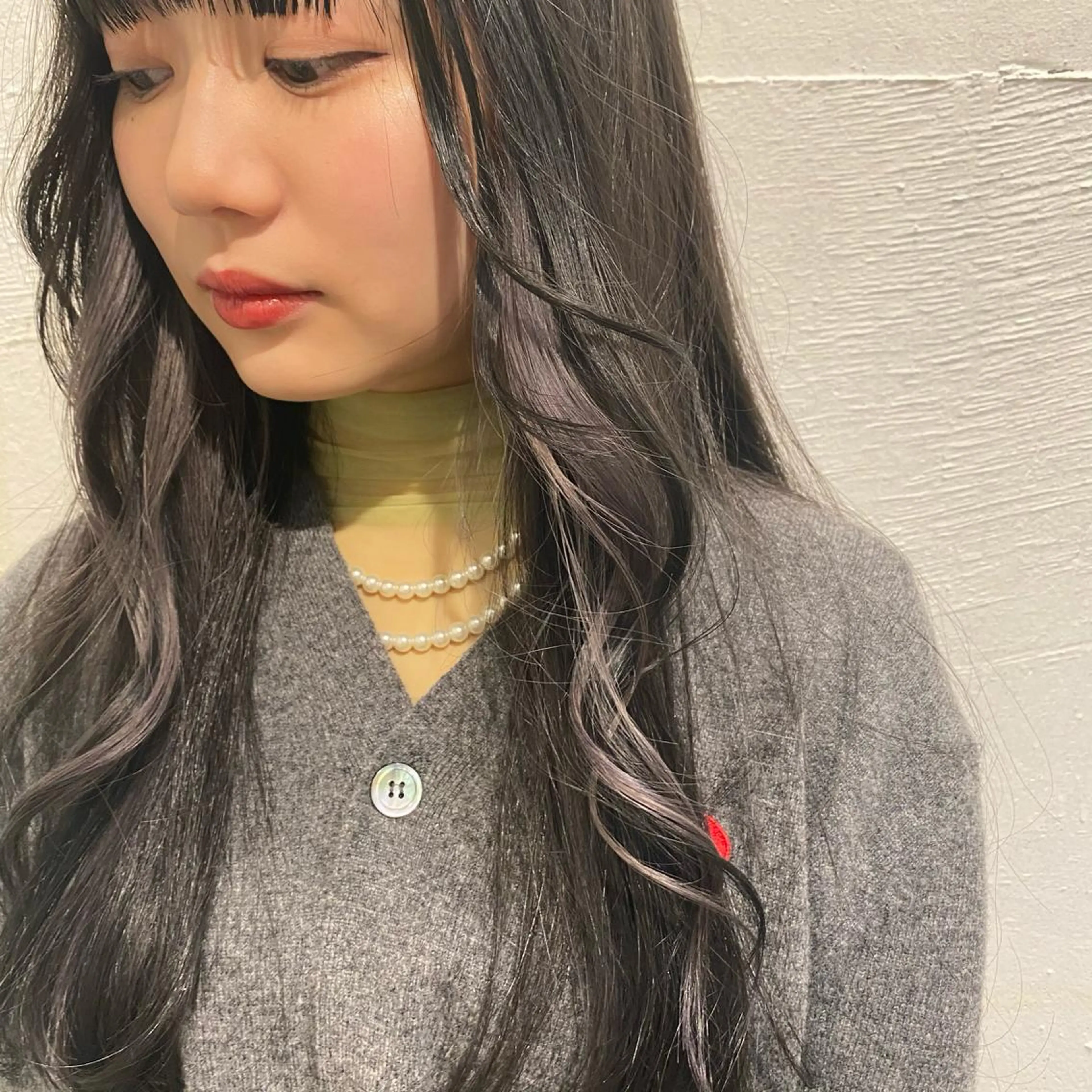 ロング カラー ヘアアレンジ 🎀NORA ayakaのマツエク・マツパデザイン