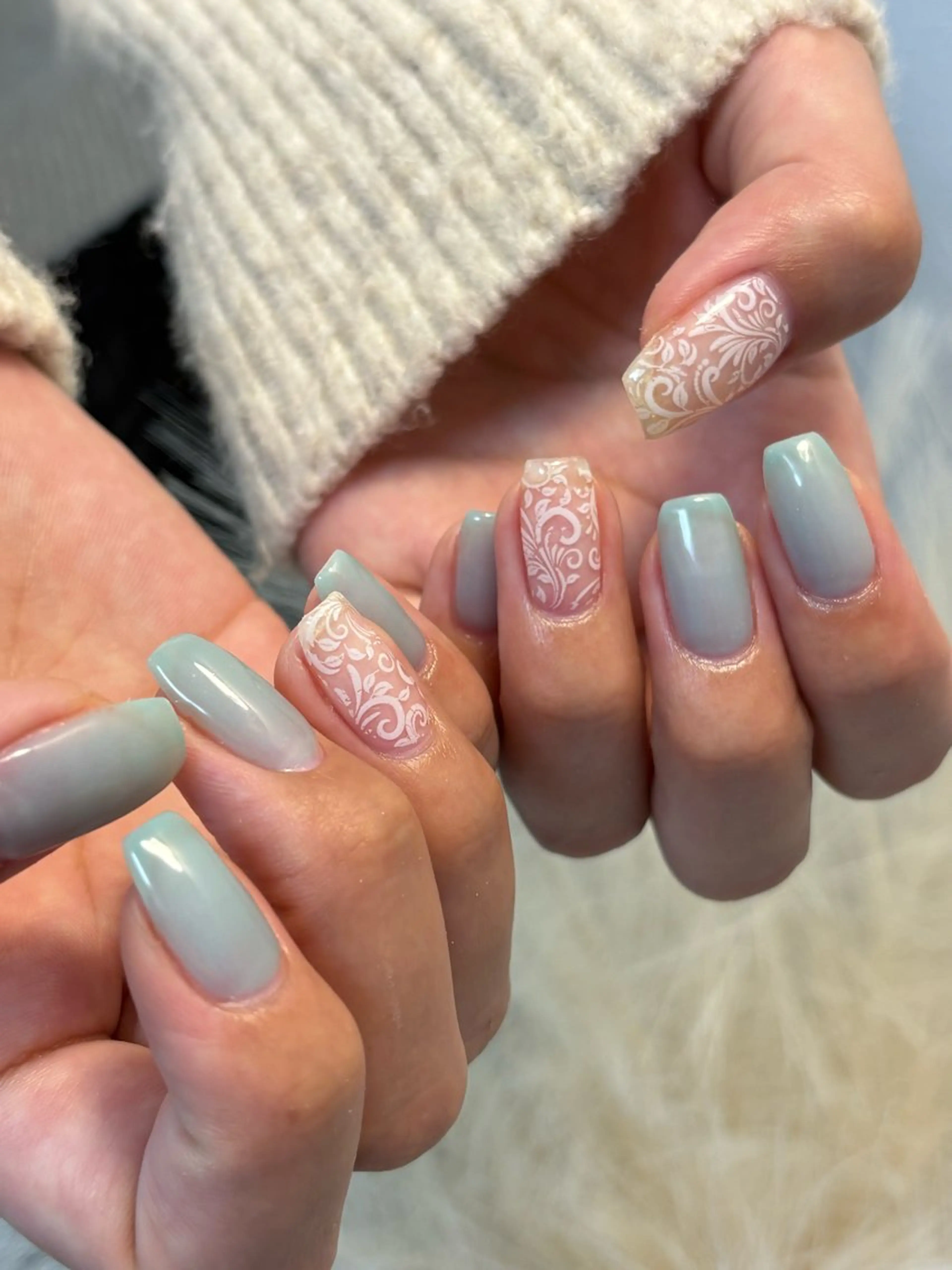 ネイル ハンドネイル KUU🎀♥⑅ フィルイン対応サロンのネイルデザイン