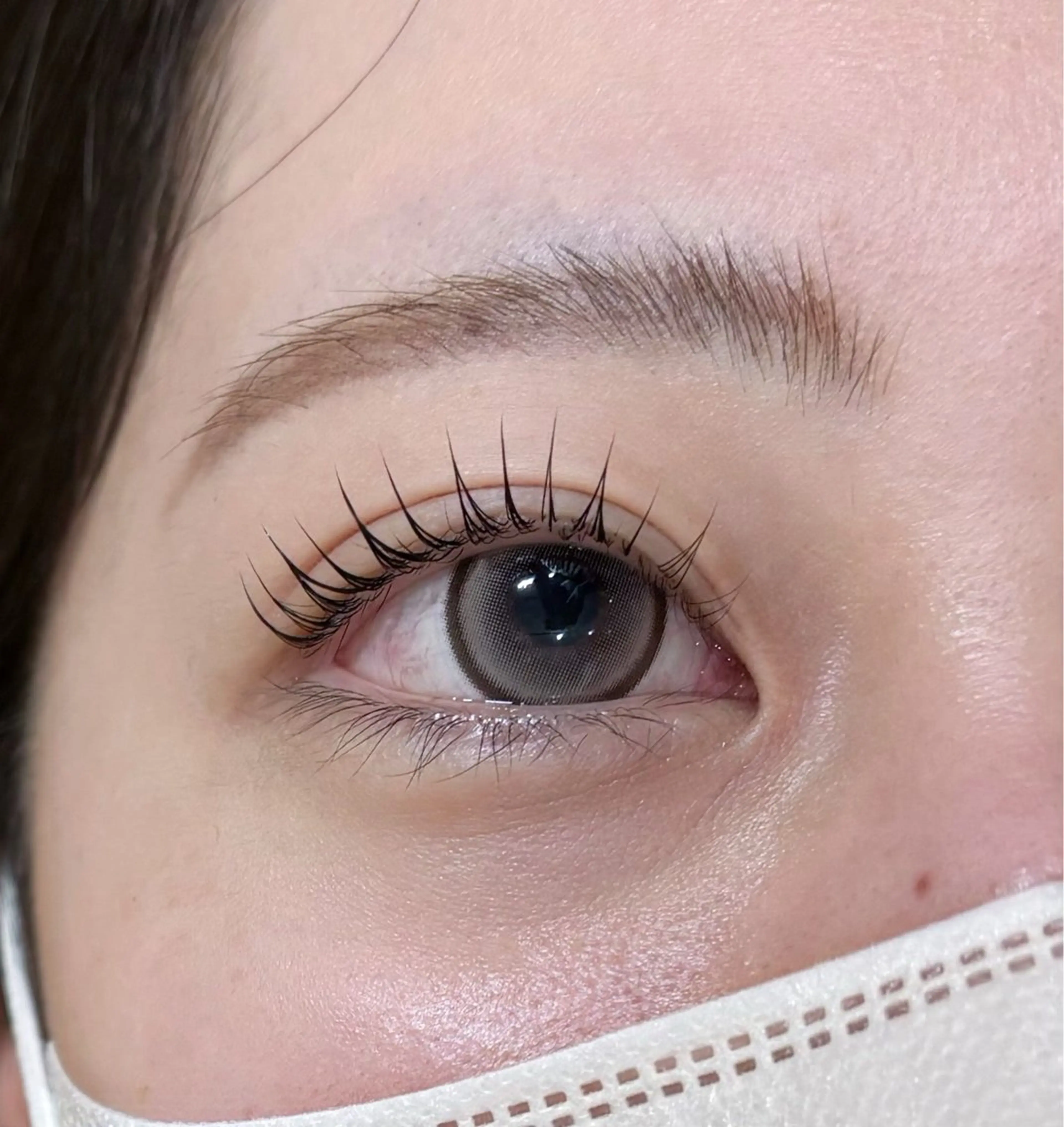 マツエク・マツパ 成人式 パリジェンヌラッシュリフト マツパ LUNELLA☾ ໋ SANKAのマツエク・マツパデザイン