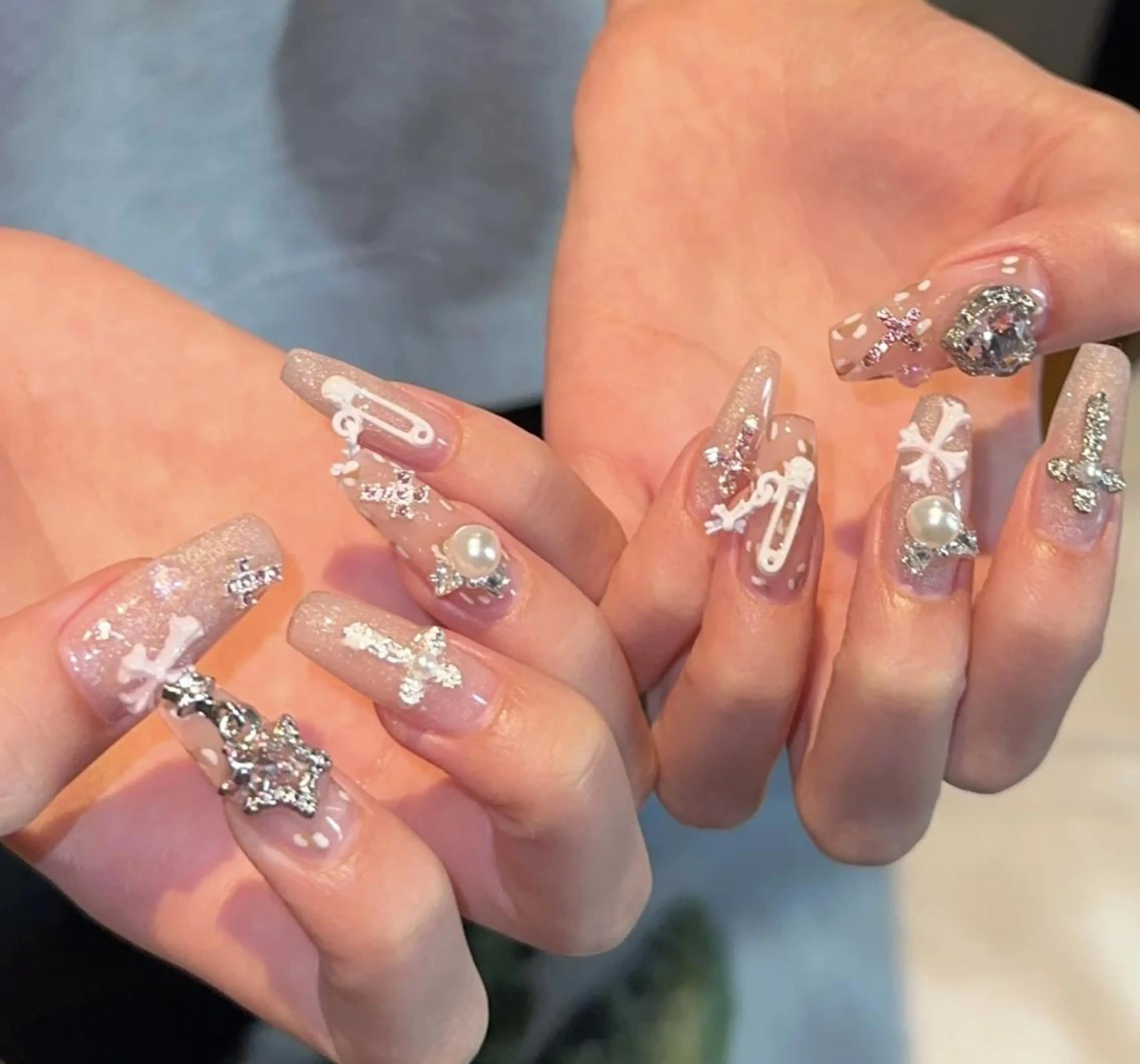 ネイル ハンドネイル ハンドケア 🍑 momo_nailのネイルデザイン