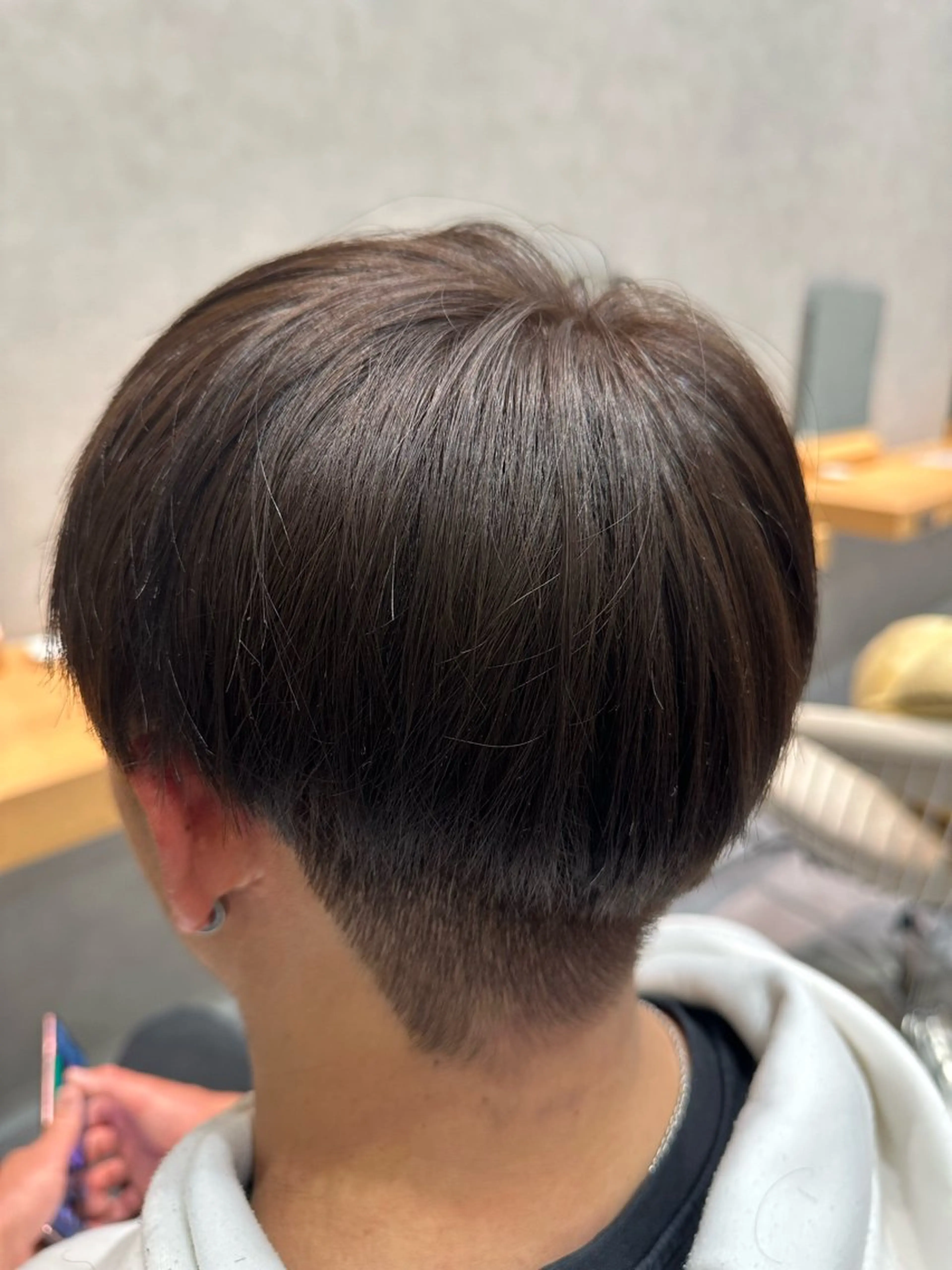 ショート 森 沙織のヘアスタイル