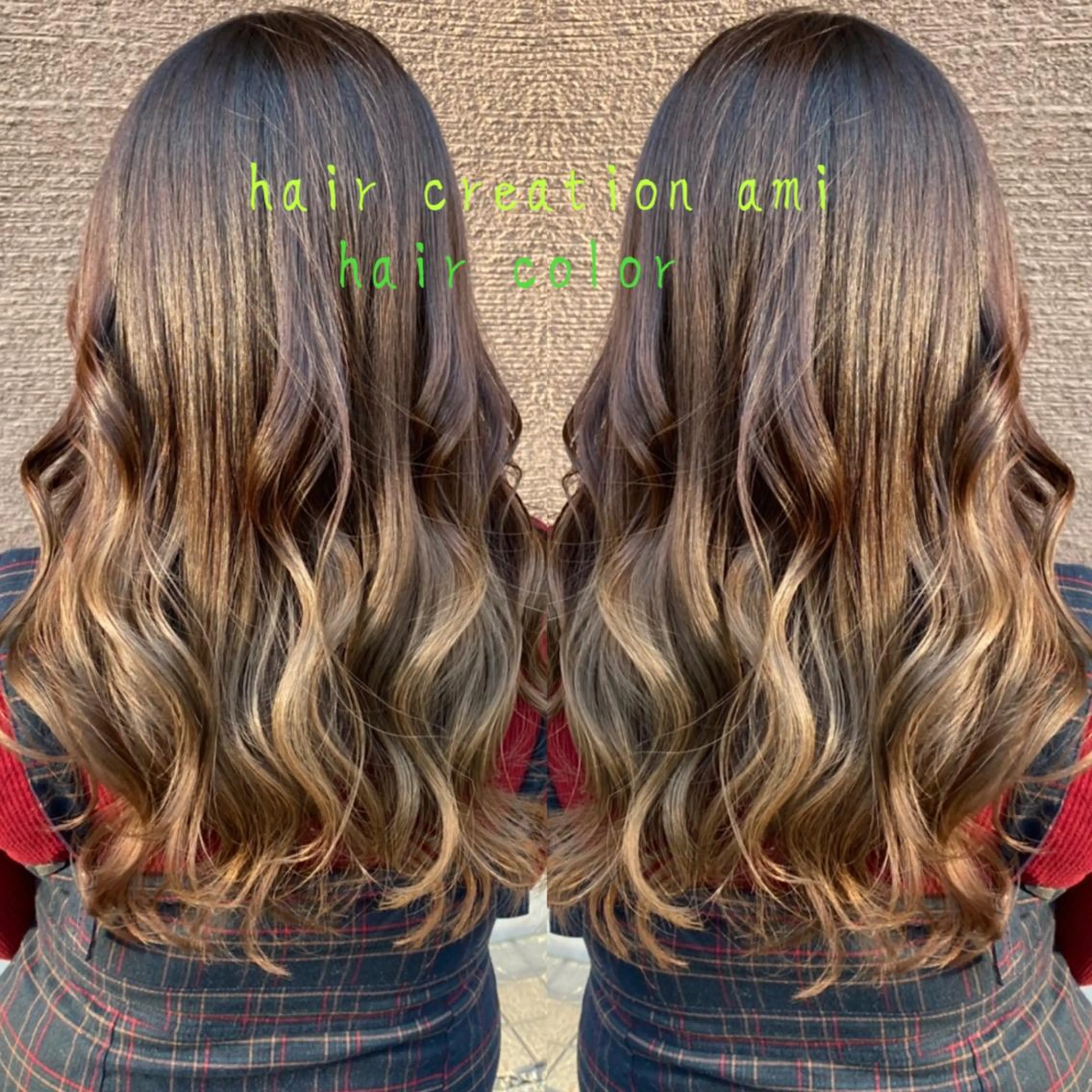 ロング エクステ エクステ あびこ amiのヘアスタイル