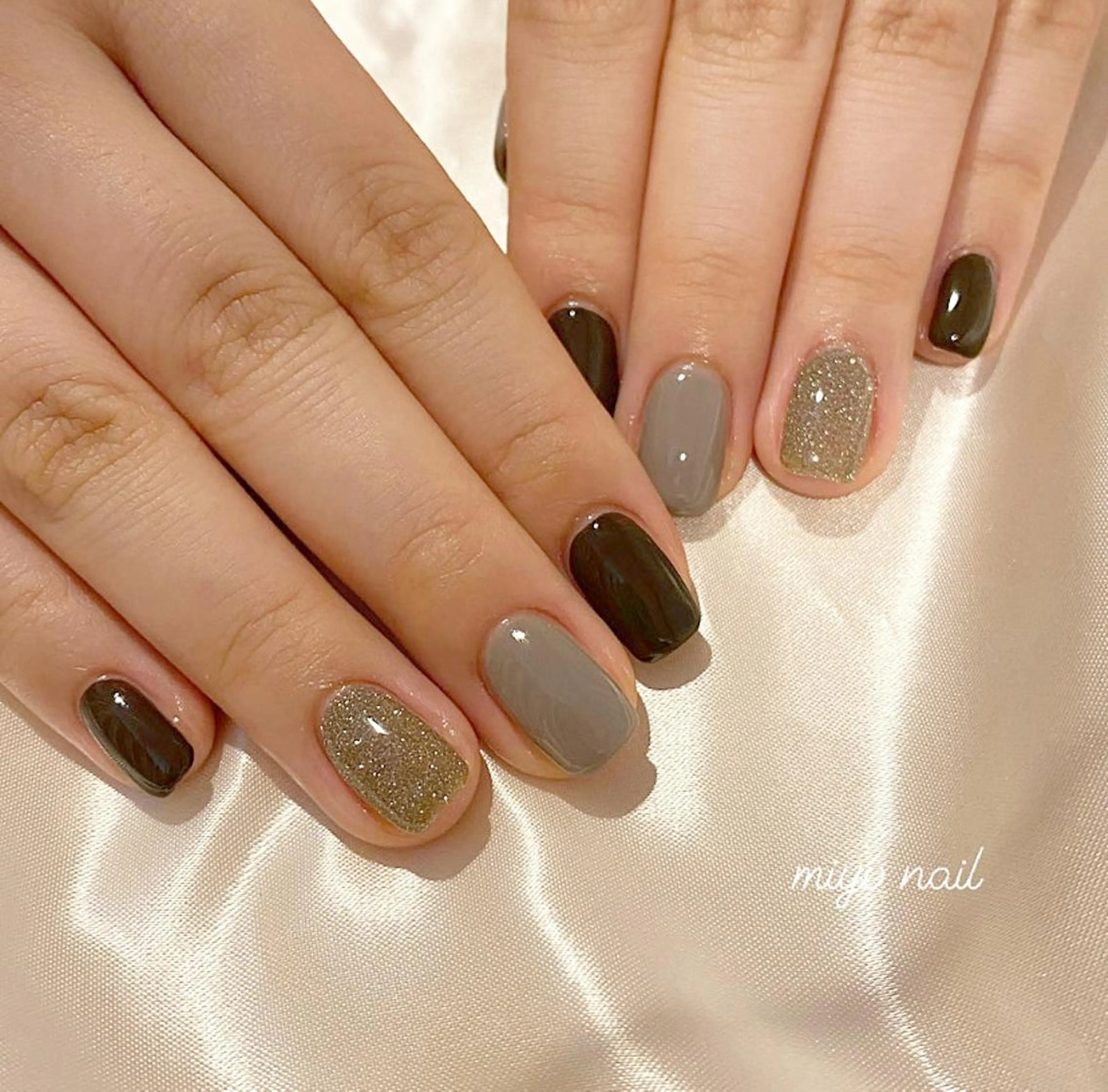 ネイル フラッシュネイル oreo salon miyu 池袋のネイルデザイン
