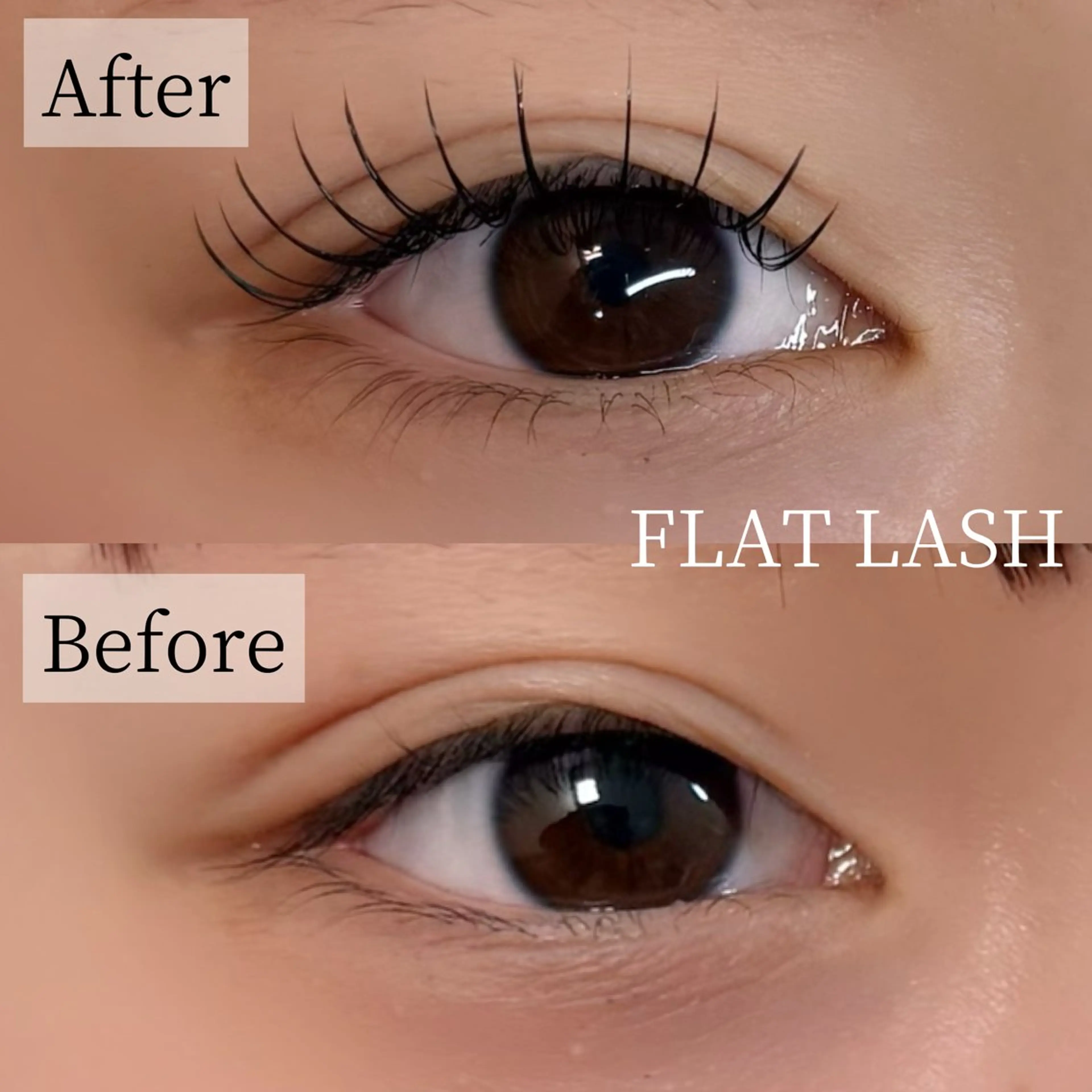 マツエク・マツパ フラットラッシュ VIAS CANACOのマツエク・マツパデザイン