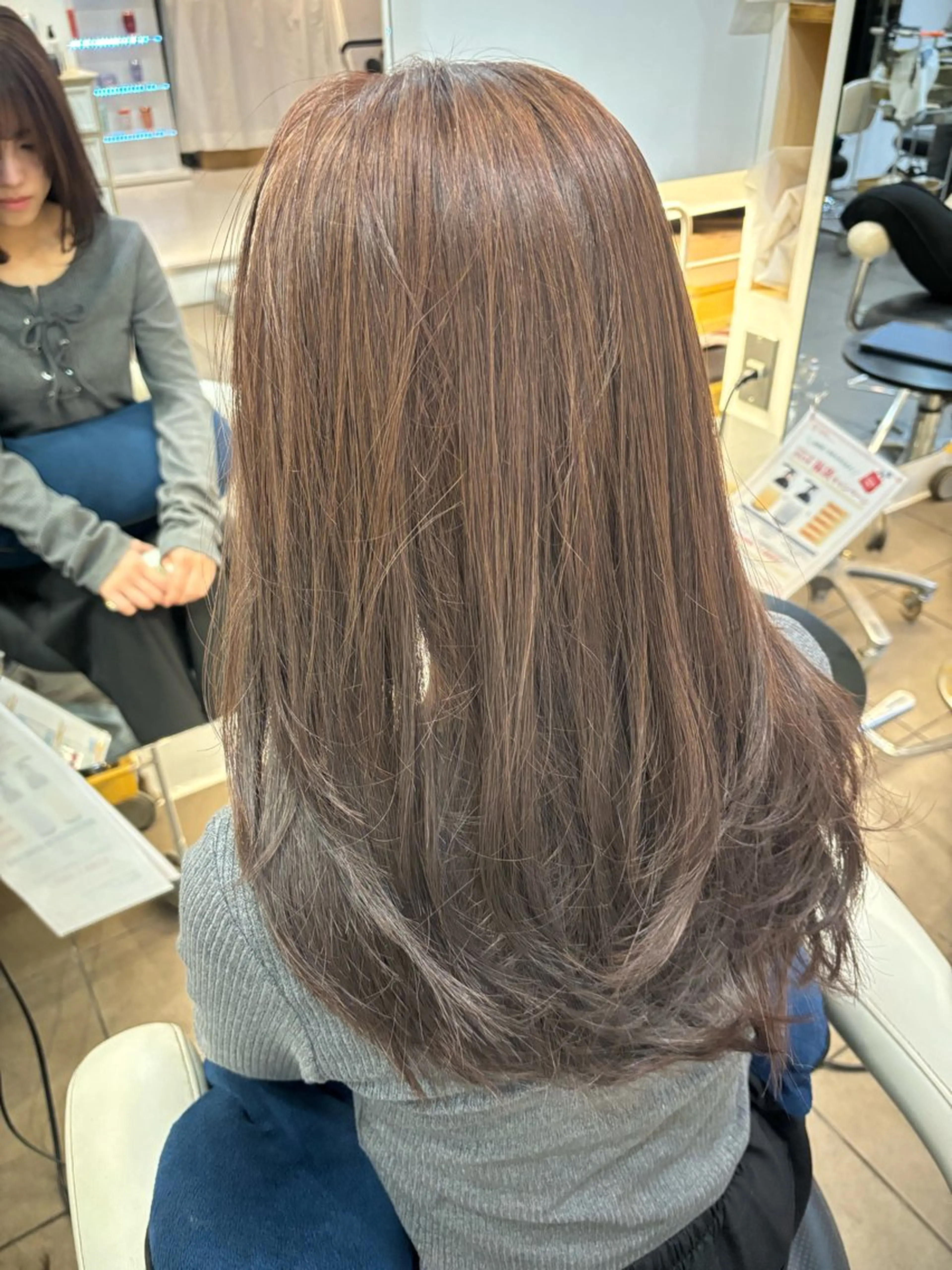 🌿【U22学生限定】ブリーチなしダブルカラーの写真