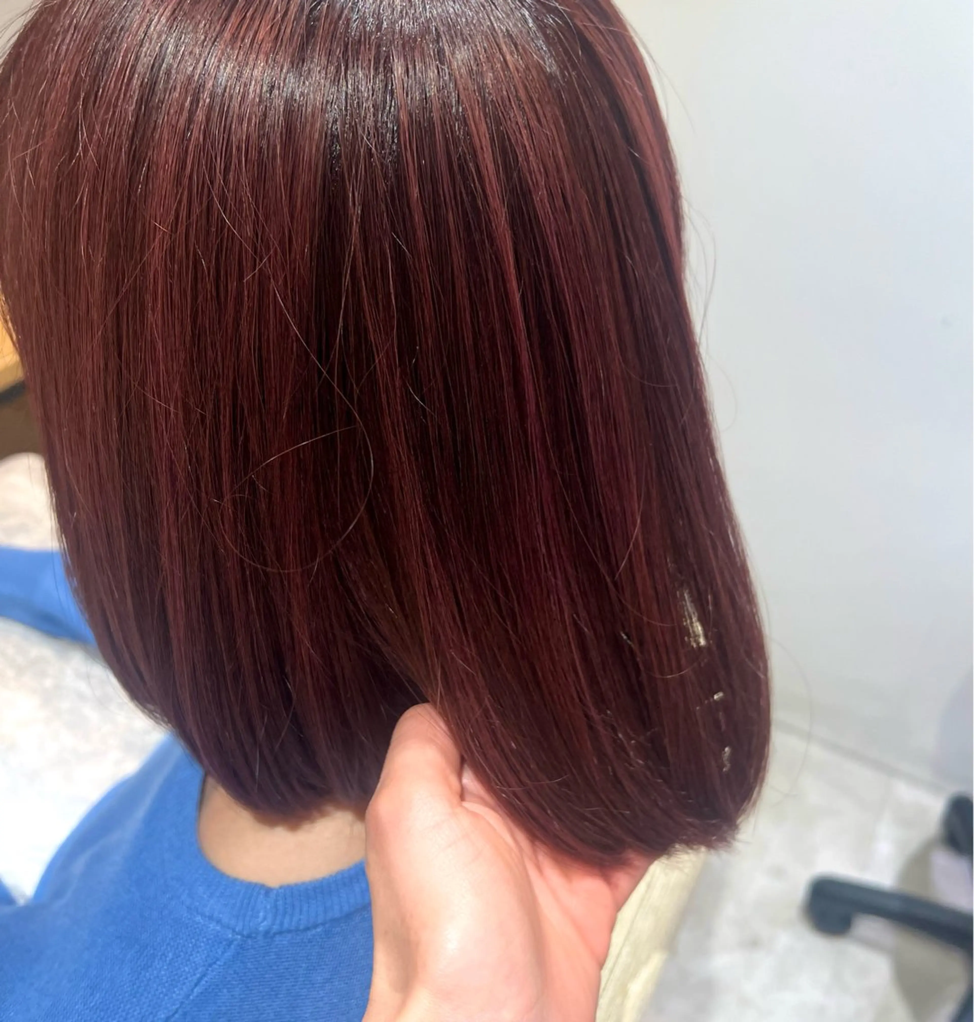 ミディアム カラー ブルームヘアデザイン かこ。のヘアスタイル