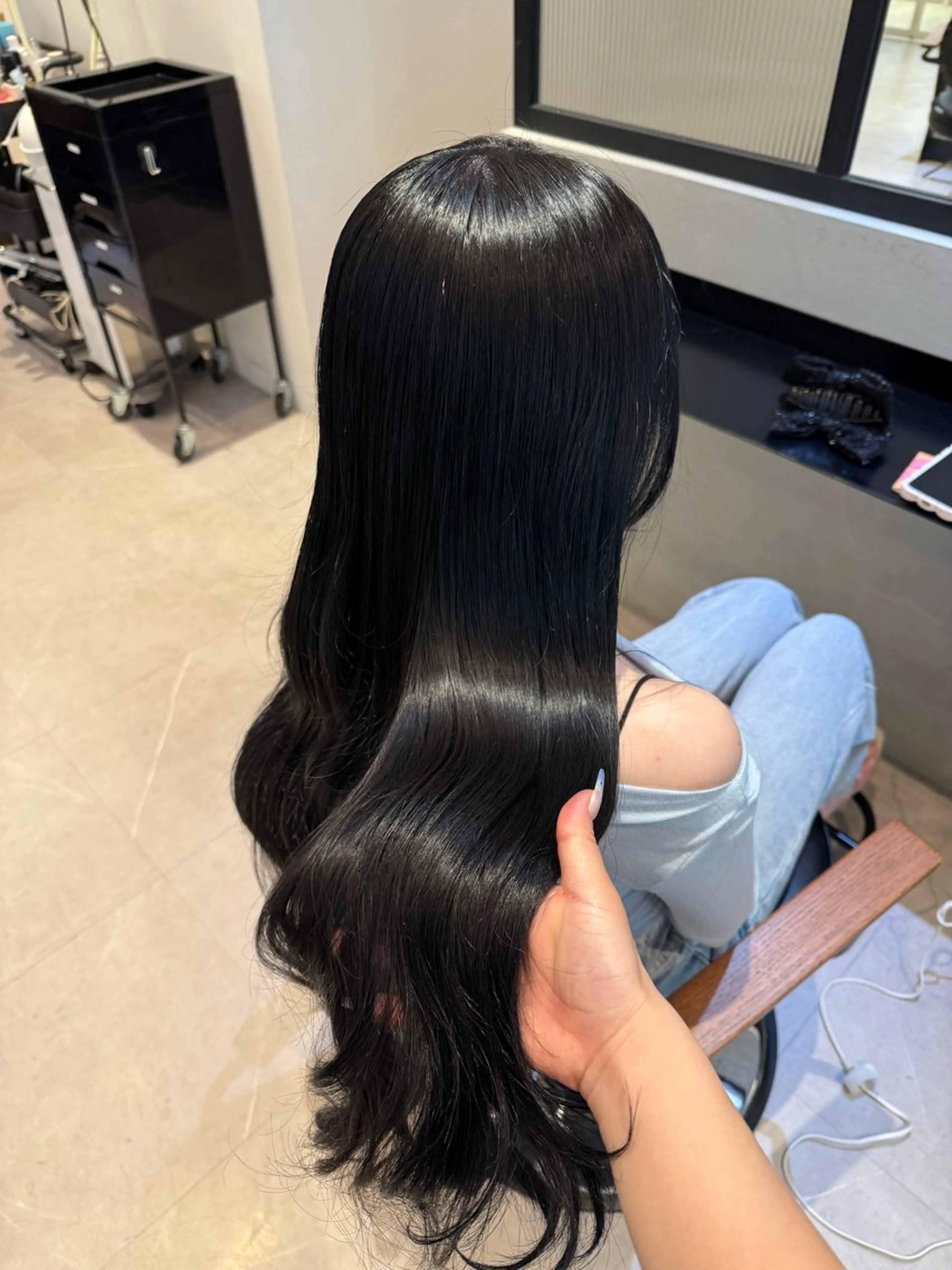 ロング 韓国ヘア🇰🇷/ みずき/レイヤーのヘアスタイル