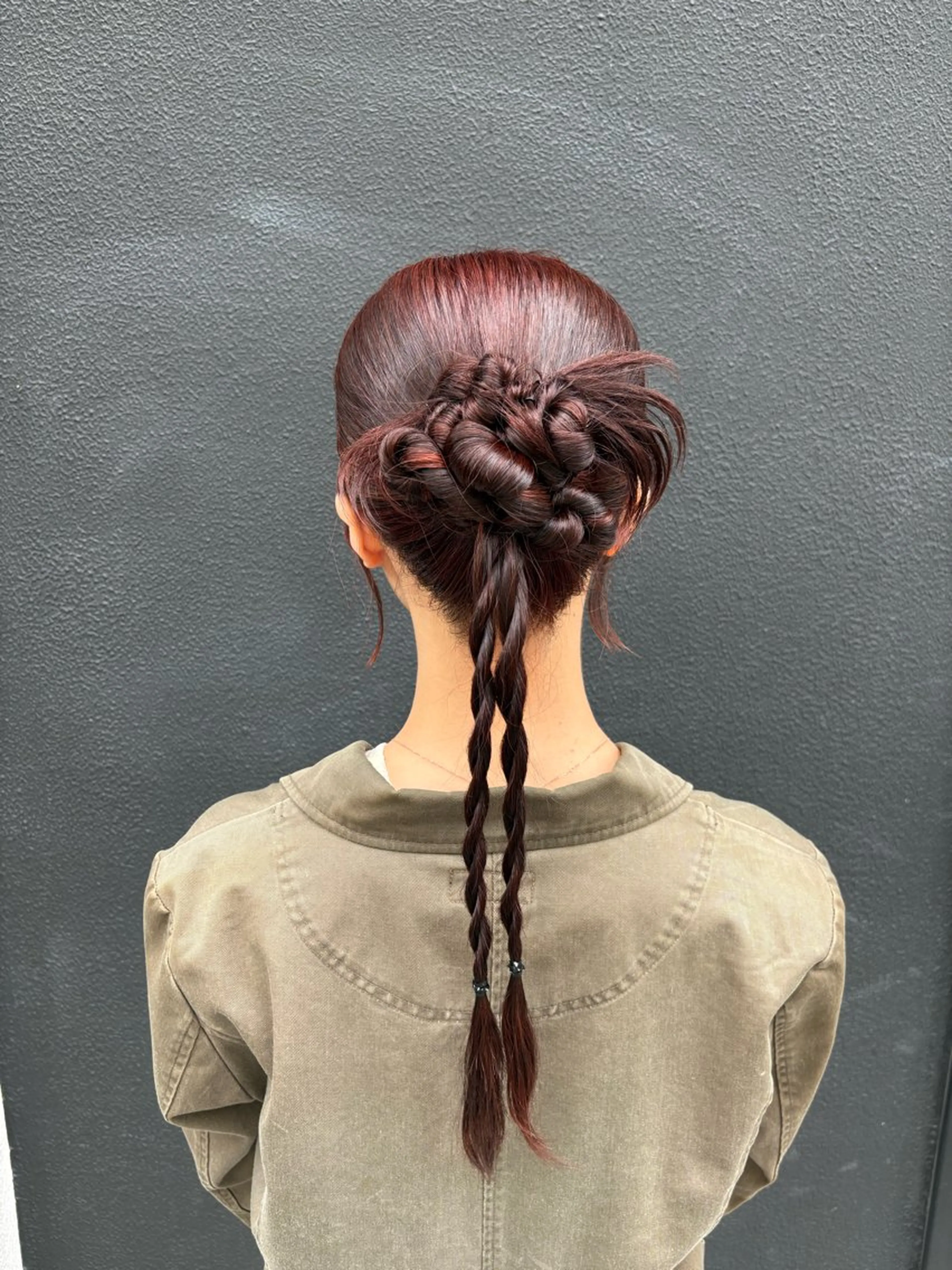 ヘアアレンジ ヘアセット 誰もが憧れる艶髪✨ /アレンジヘア🎀のヘアスタイル
