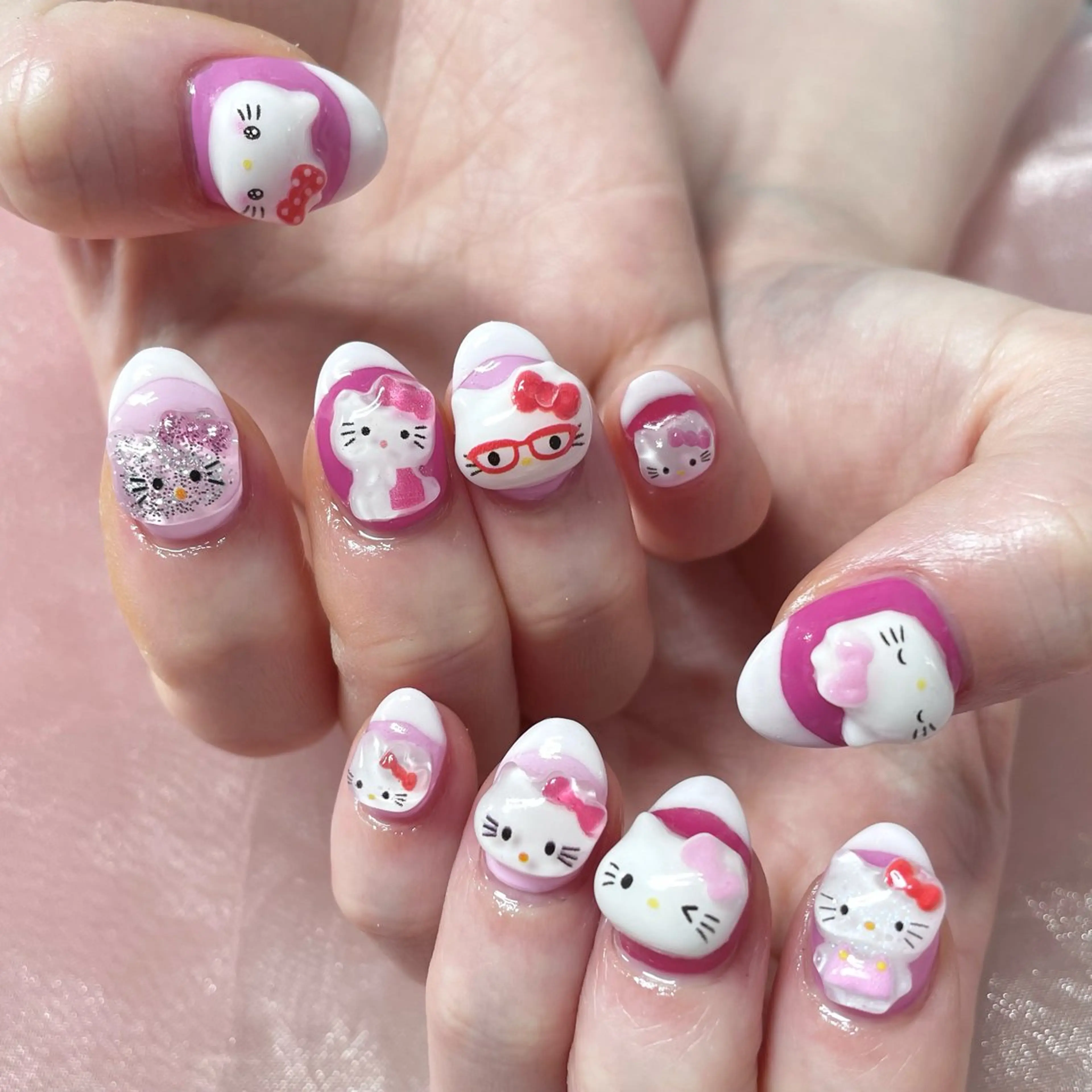 ネイル 長さ出し ハンドネイル RUMI nailのネイルデザイン