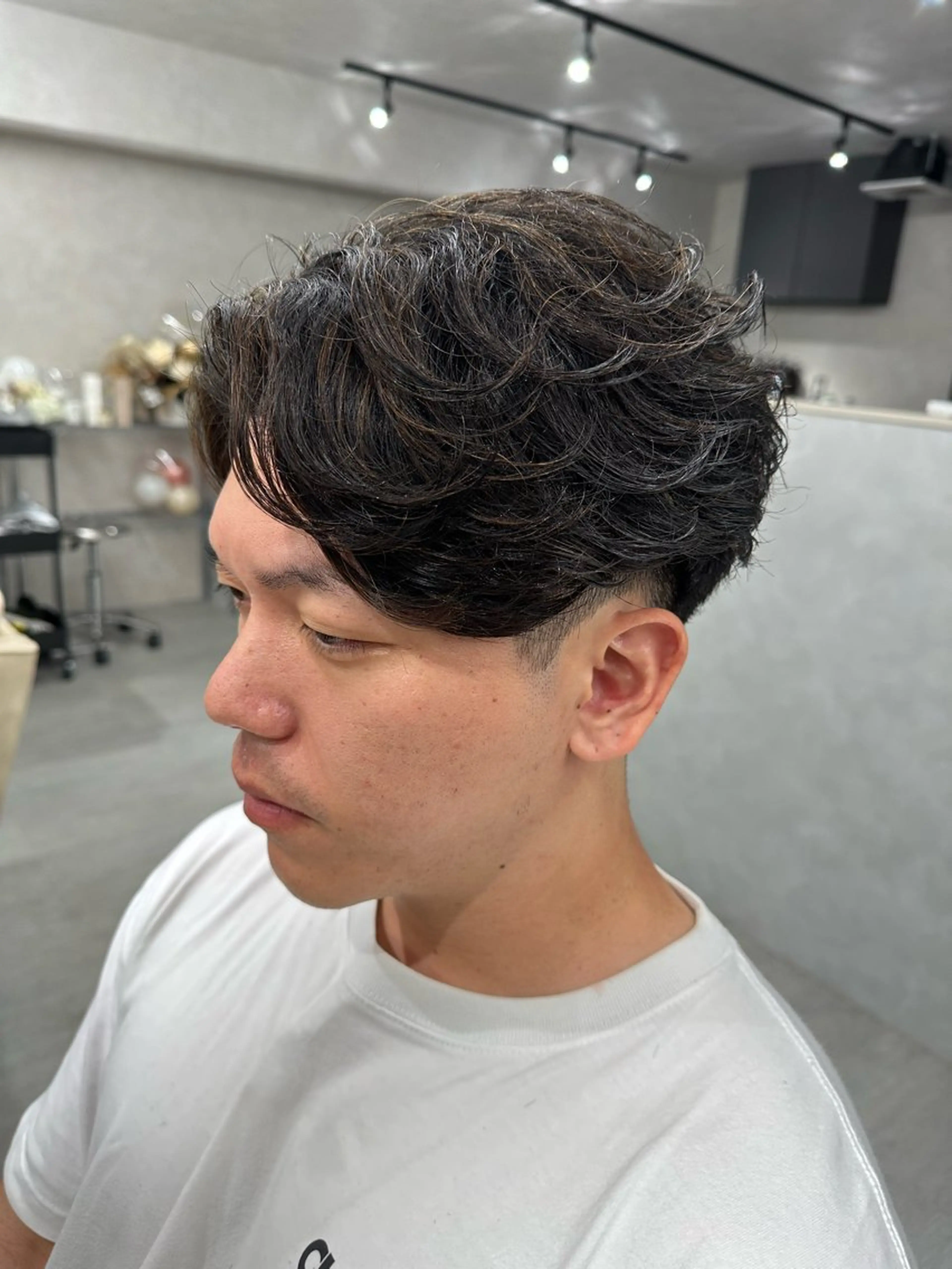 パーマ メンズ メンズパーマ ニュアンスパーマ カット パーマ 💎メンズパーマ特化 🥇メンズのプロのヘアスタイル