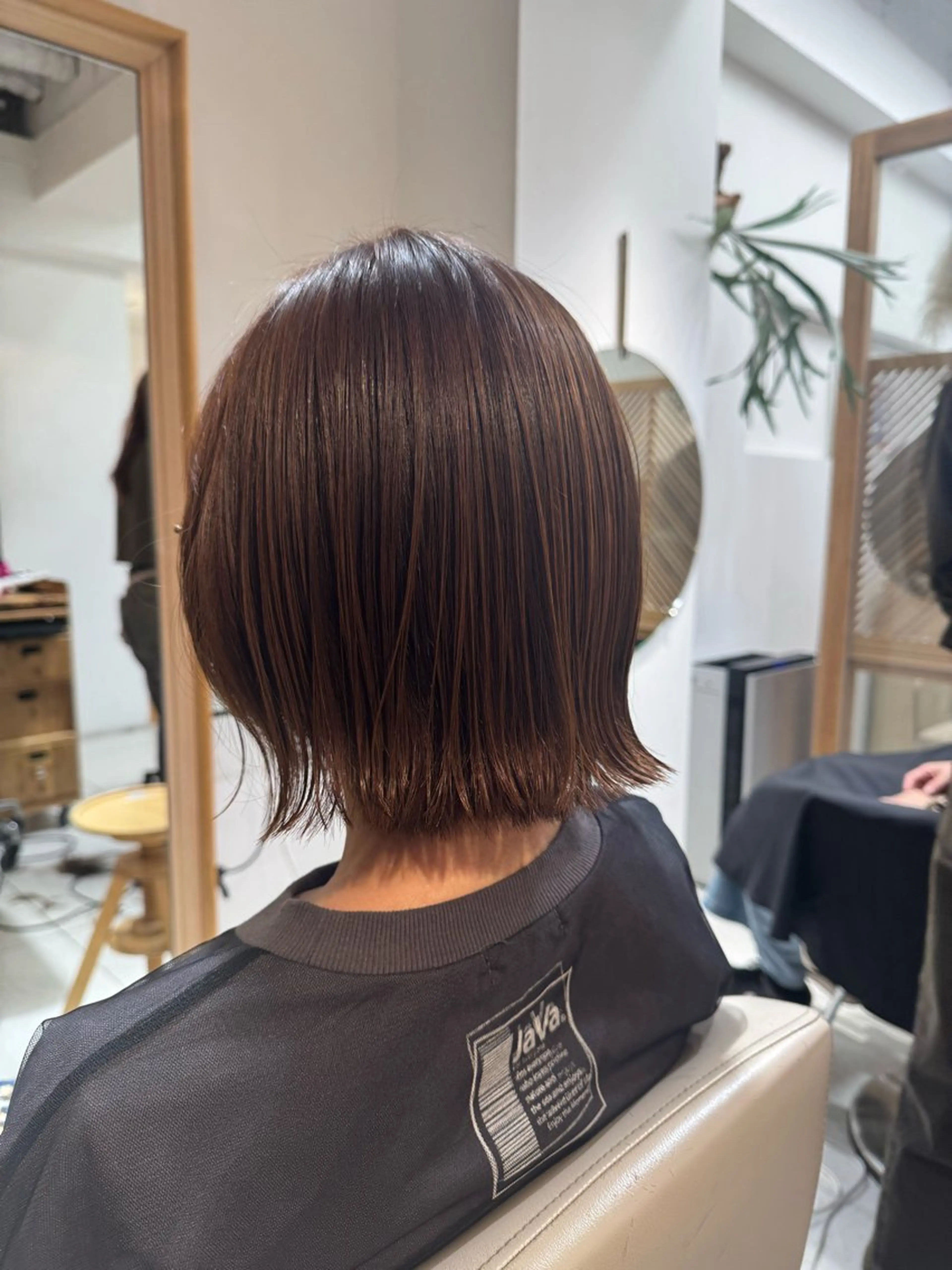 ショート 山内 瑞穂のヘアスタイル