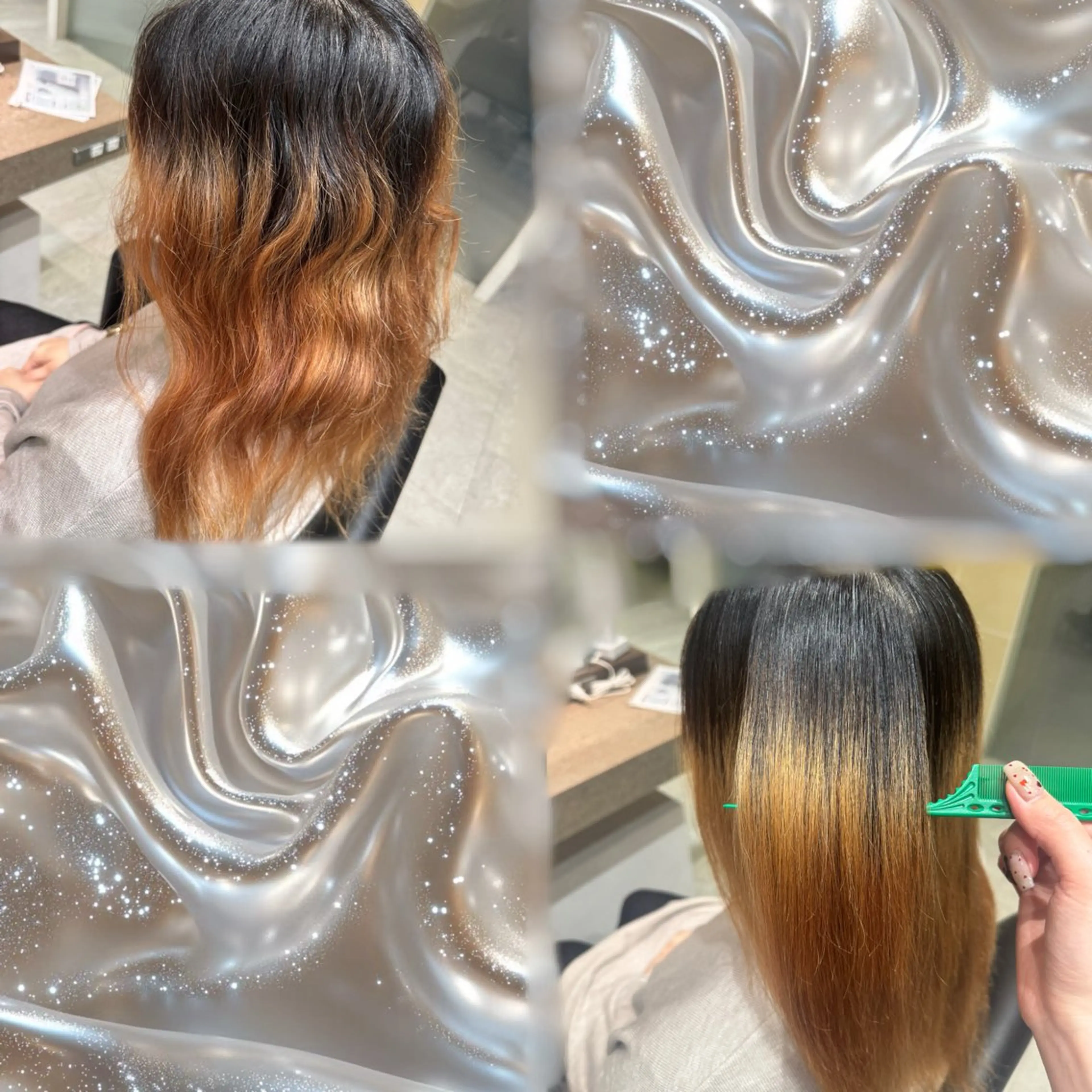 ロング パーマ 縮毛矯正 縮毛矯正 sakura❀/板橋 モデル募集中🪄︎︎のヘアスタイル