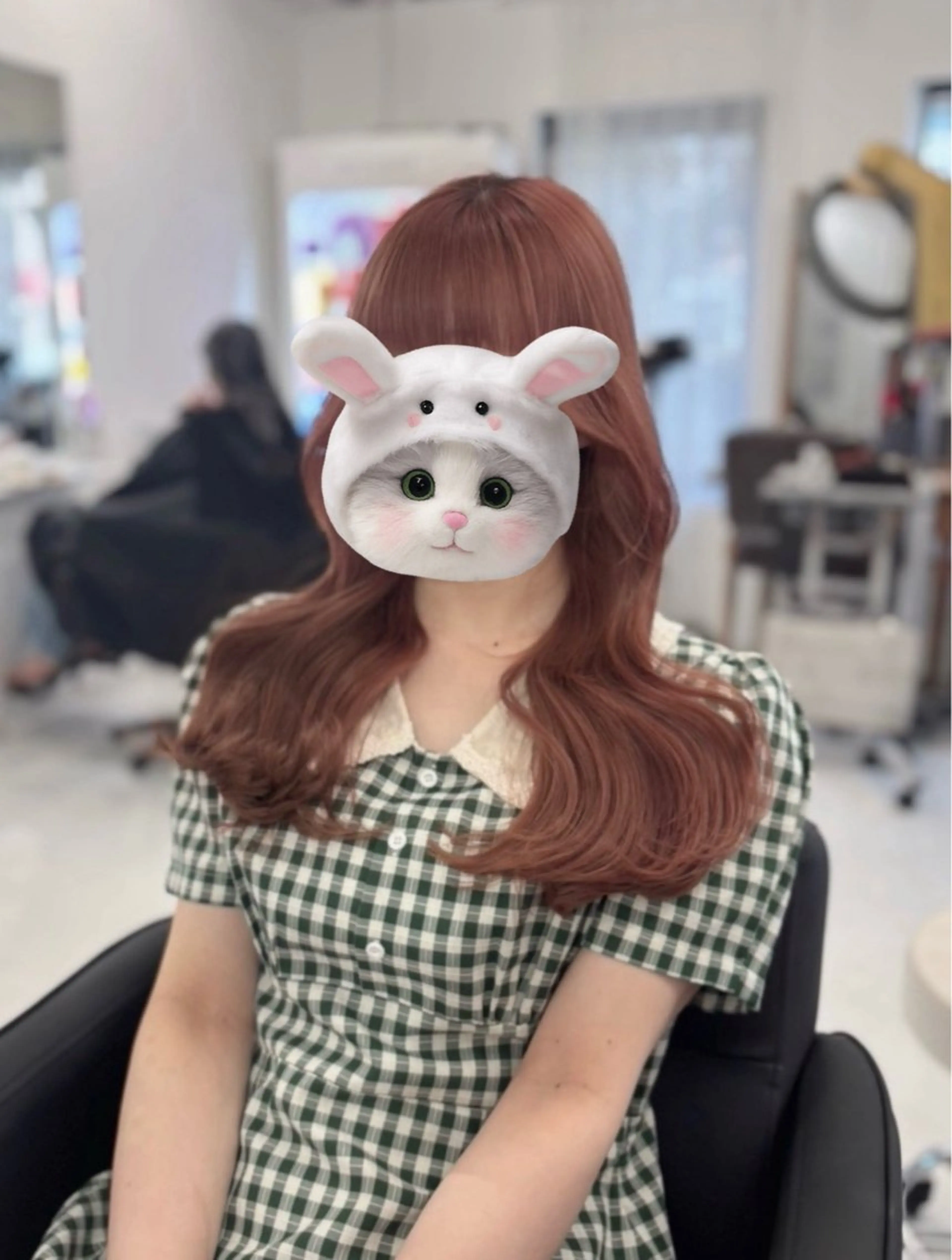 カラー 🍒ピンクベージュ /ベージュ🍒なつきのヘアスタイル