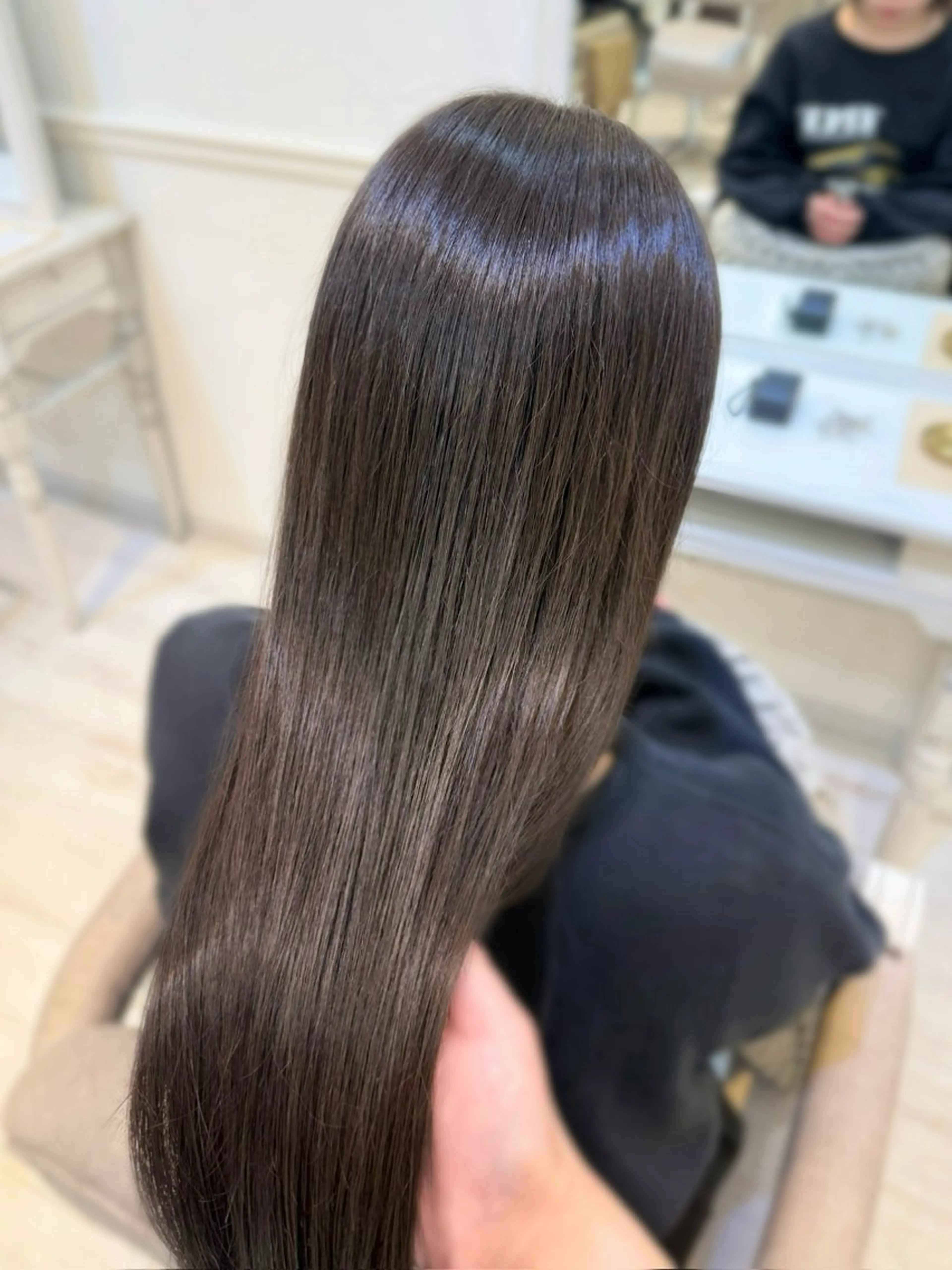 ロング カラー 透明感カラー 縮毛矯正 reina /練習モデル様募集中のヘアスタイル