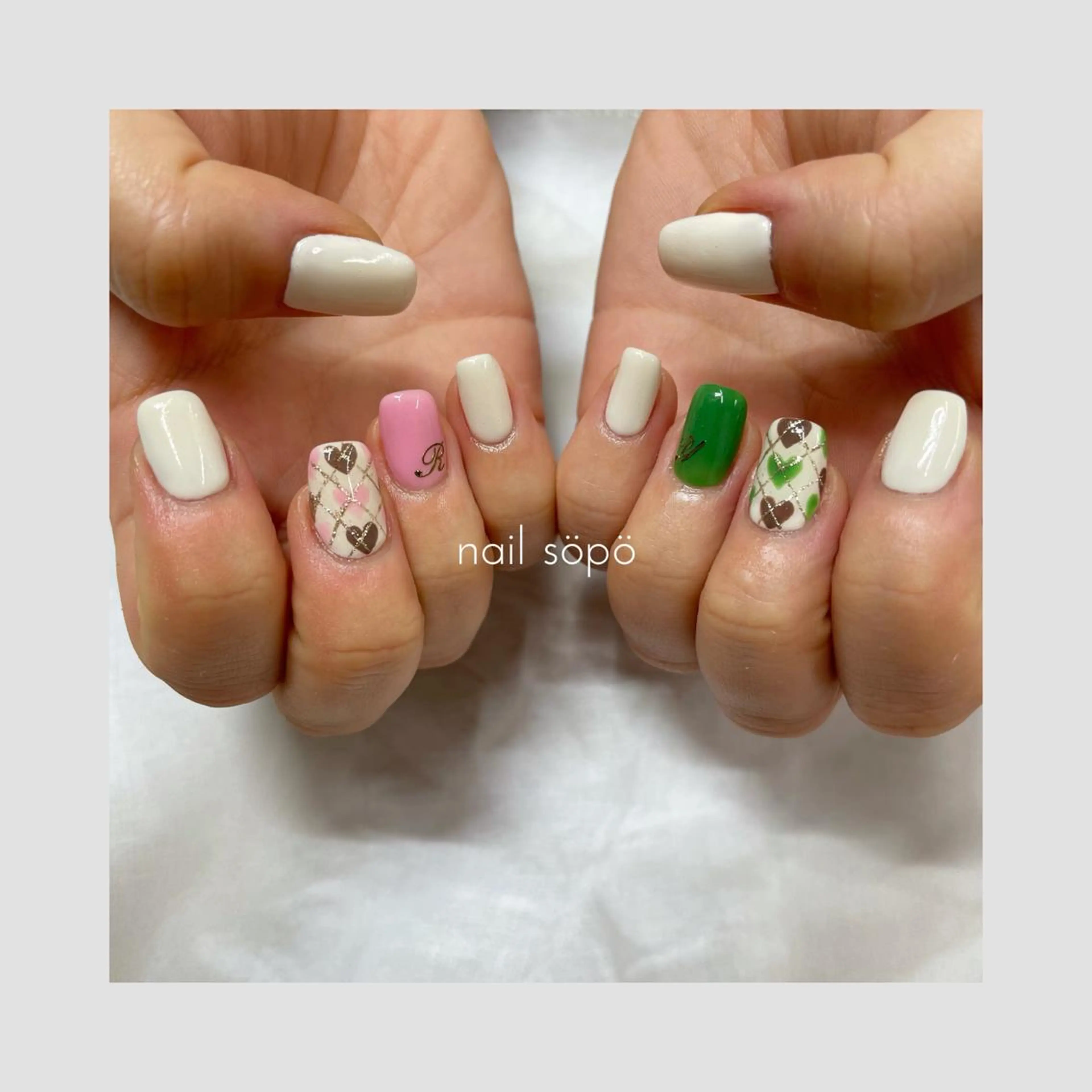 ネイル 自由が丘✳︎奥沢 nail söpöのネイルデザイン
