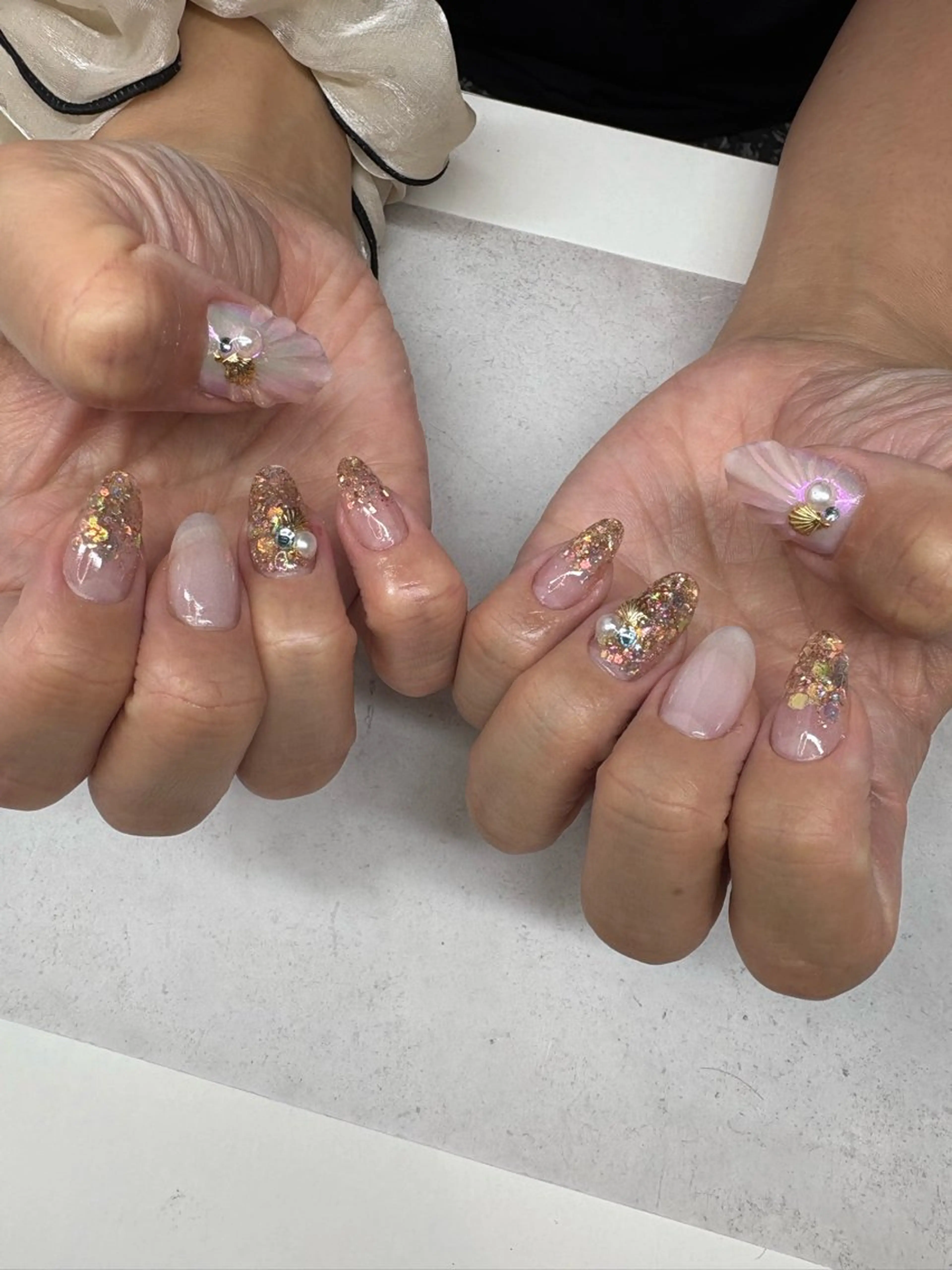 ネイル アートネイル スカルプネイル atelier7. yukiのネイルデザイン