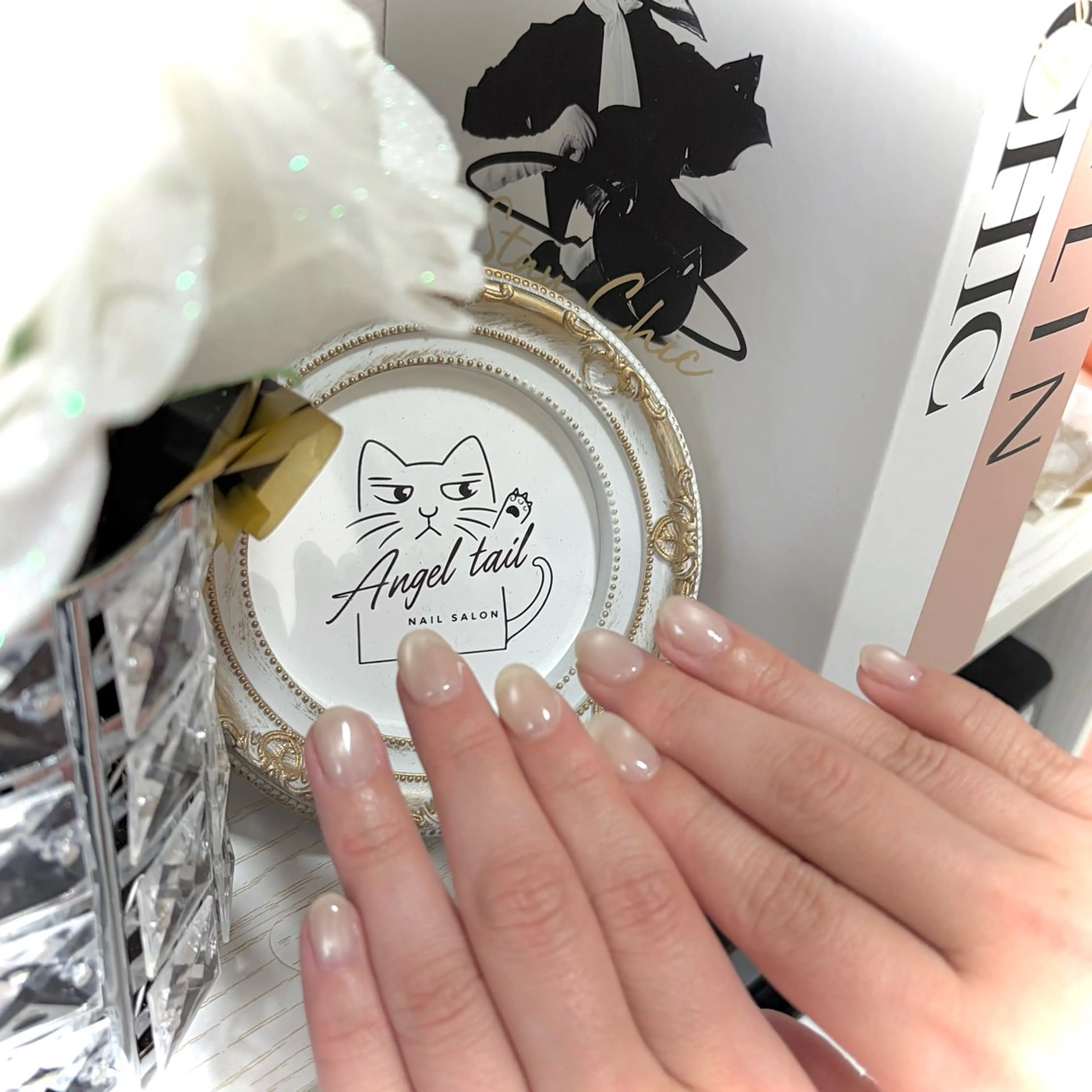 ネイル ハンドネイル Angel tailのネイルデザイン