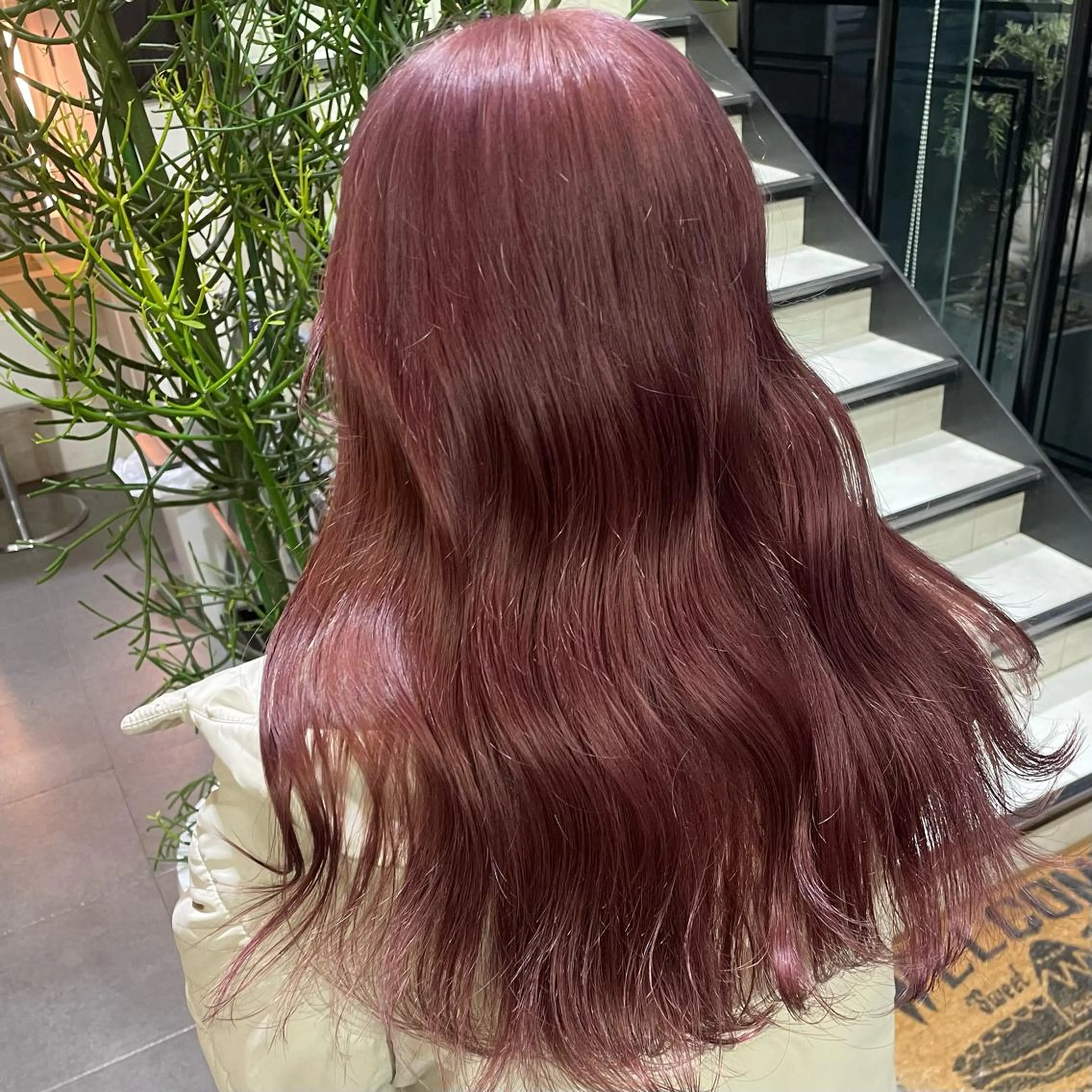 💖【ブリーチ無し】透明感ワンカラー×前処理トリートメント付き!💖の写真