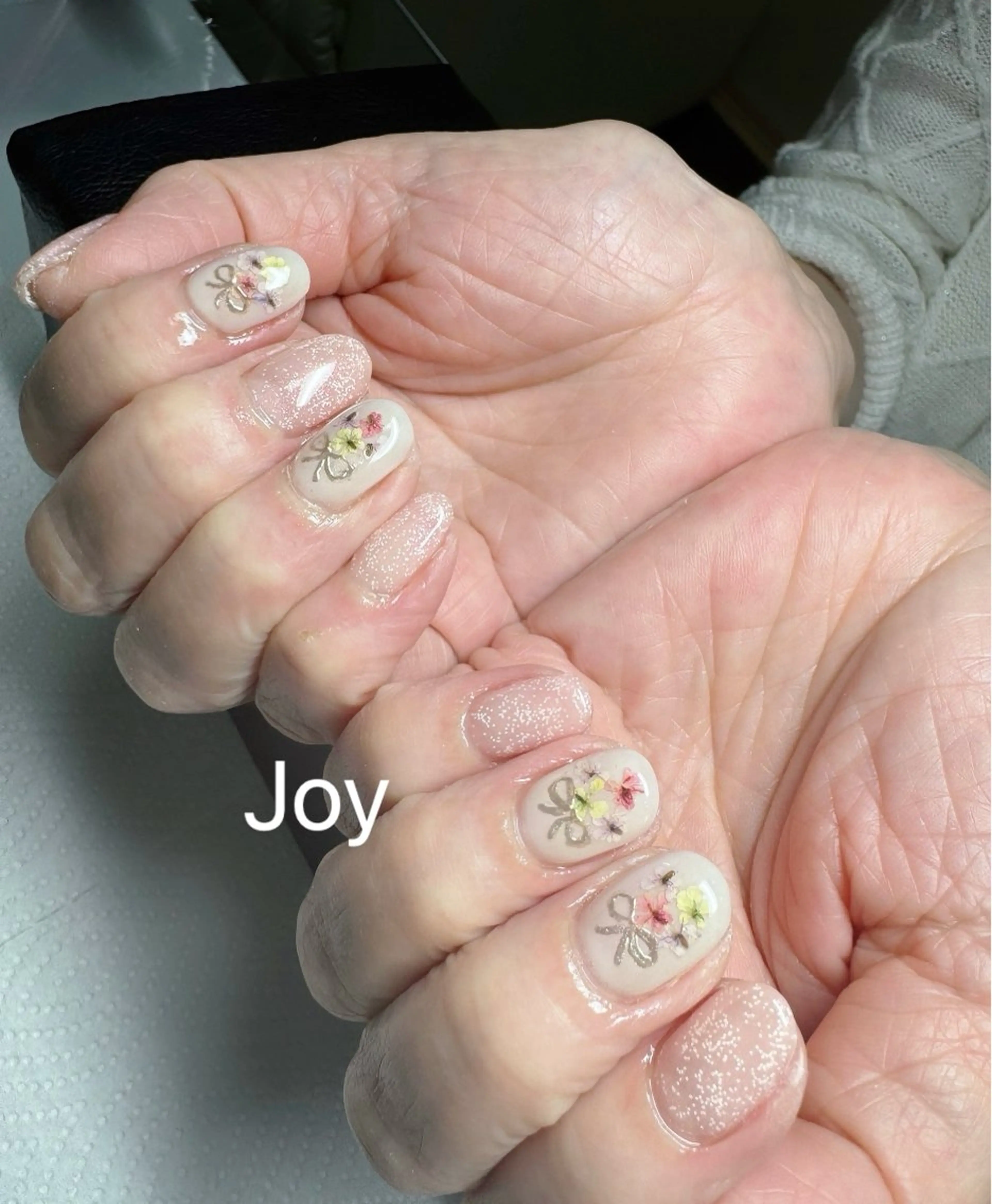 ネイル 持ち込み ワンカラーネイル Nail Salon JOYのネイルデザイン