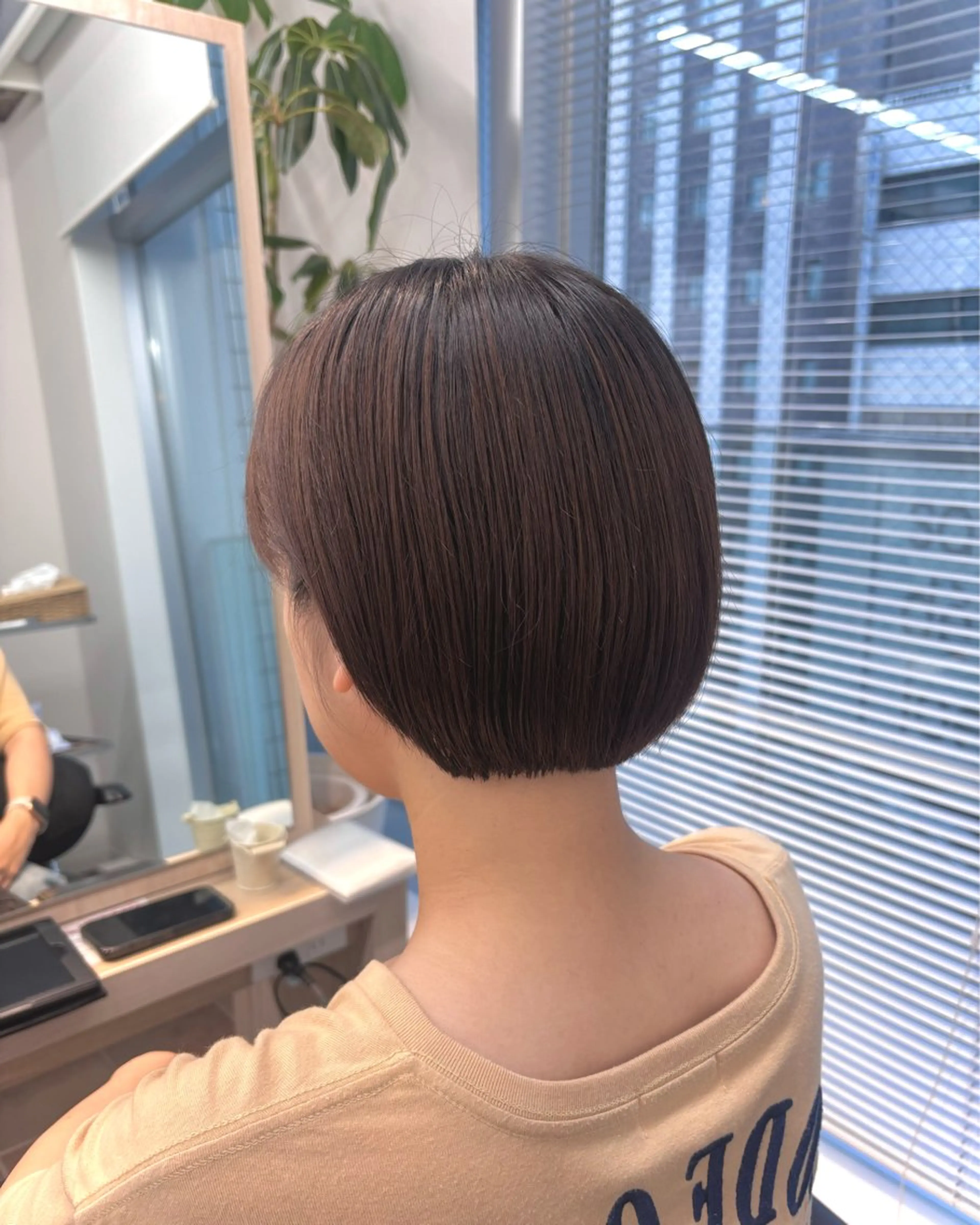 ショート ボブ ショートヘア カット トリートメント かどた はるなのヘアスタイル