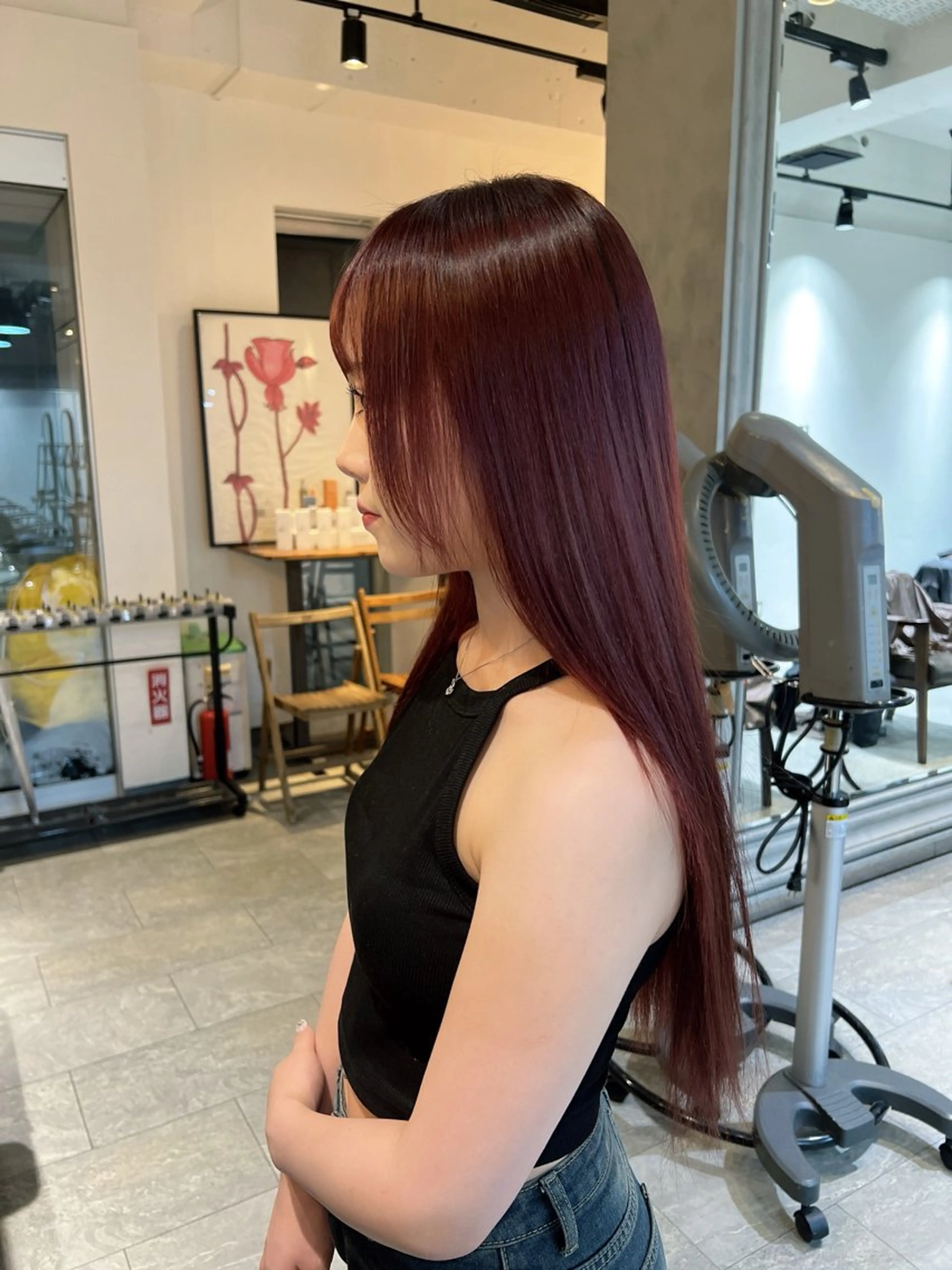 ロング カラー 🎀ハイトーン・艶 カラー HANA🎀のヘアスタイル