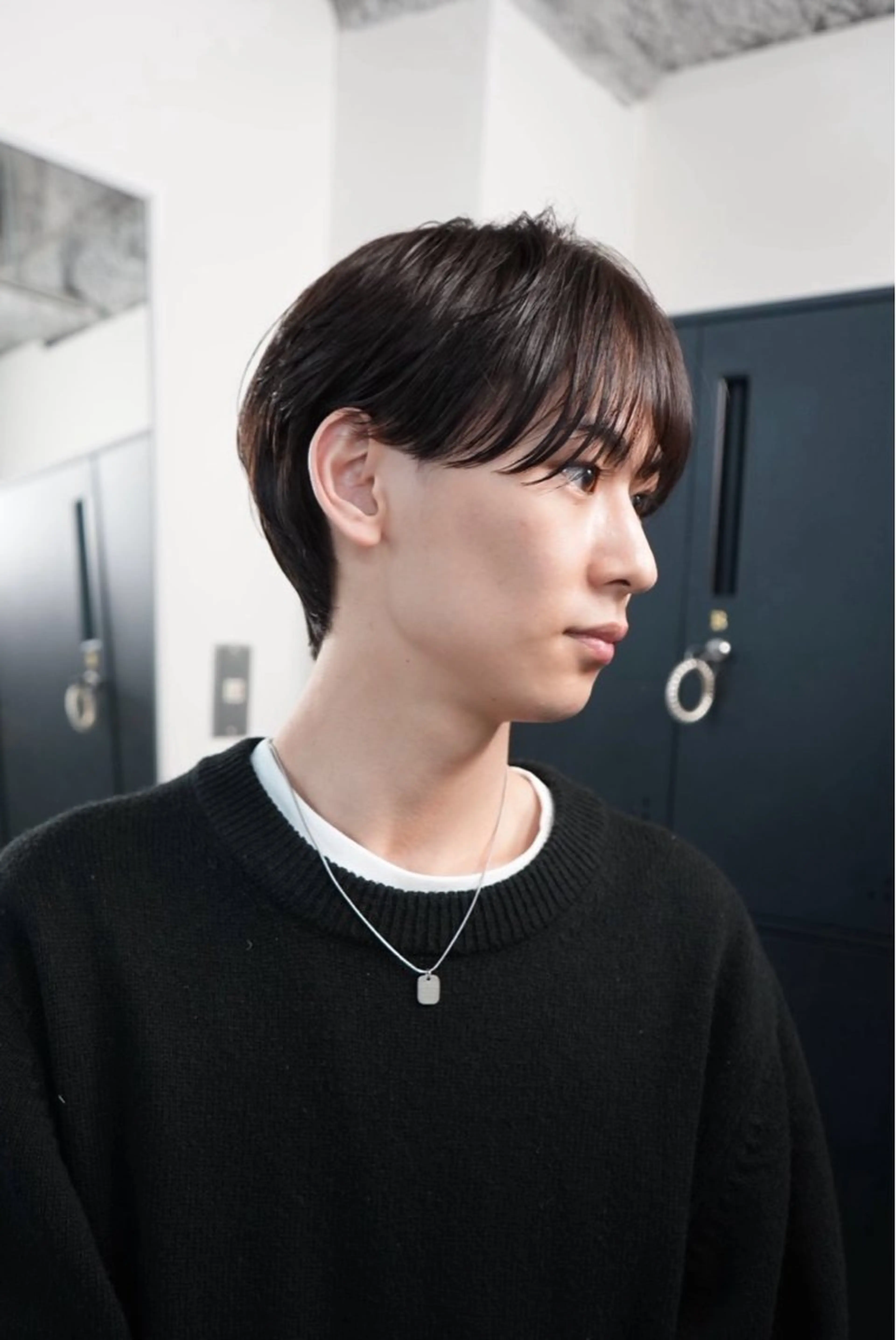 カラー メンズ マッシュ シースルーマッシュ カット ヘアカラー 透明感カラー🫧/ ゆうなのヘアスタイル