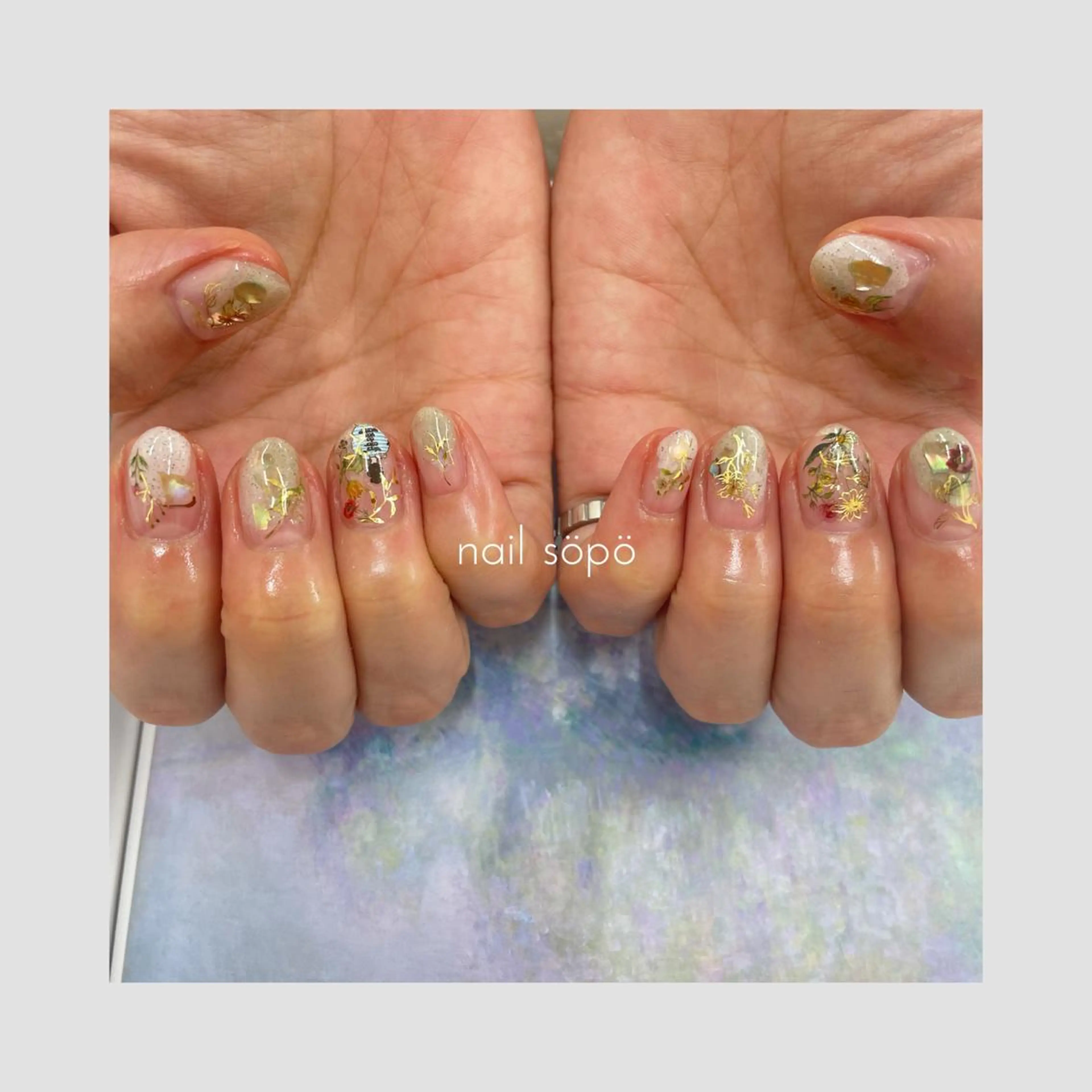 ネイル 自由が丘✳︎奥沢 nail söpöのネイルデザイン