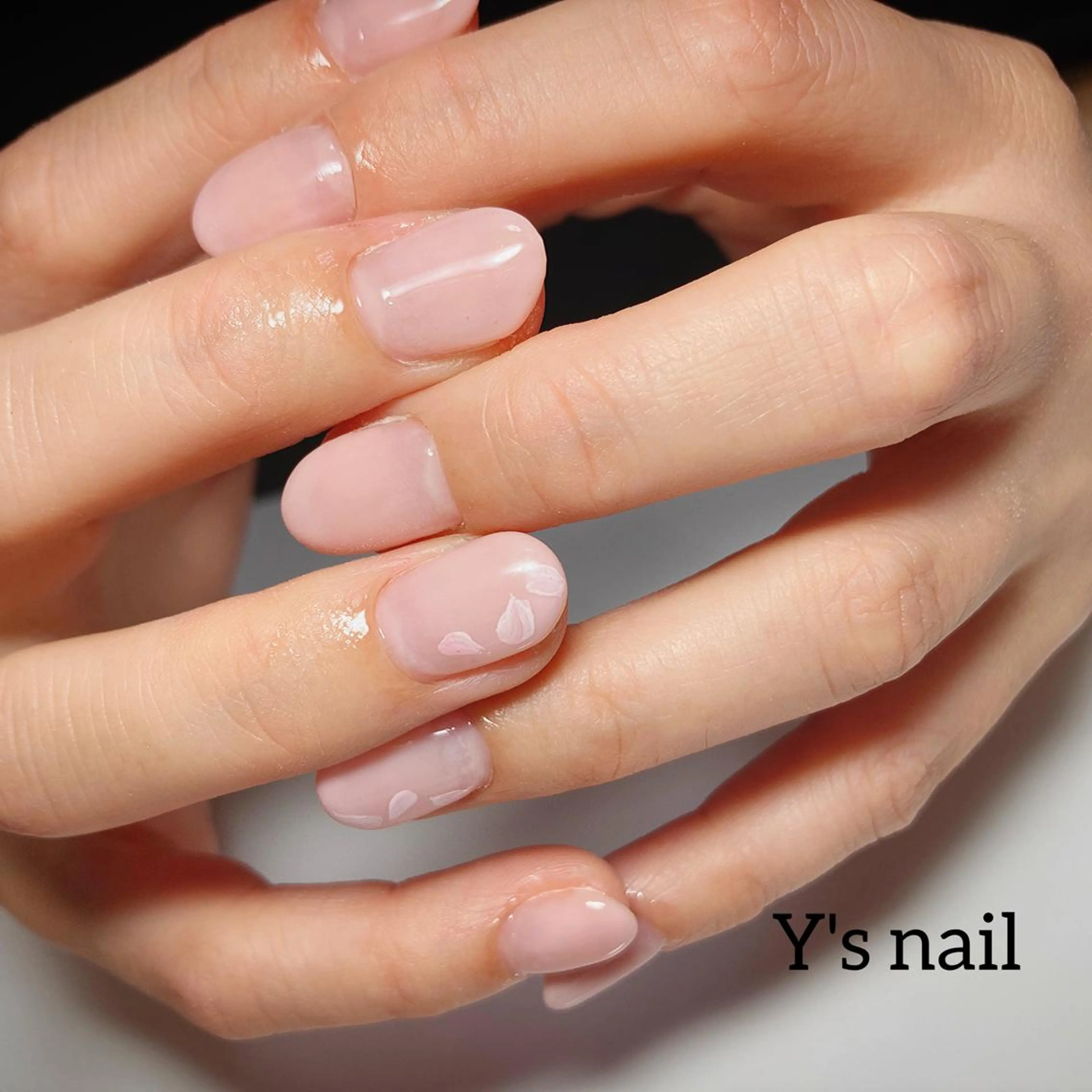 ネイル 桜ネイル グラデーション 手書きが得意🖌️ Y’s  nailのネイルデザイン