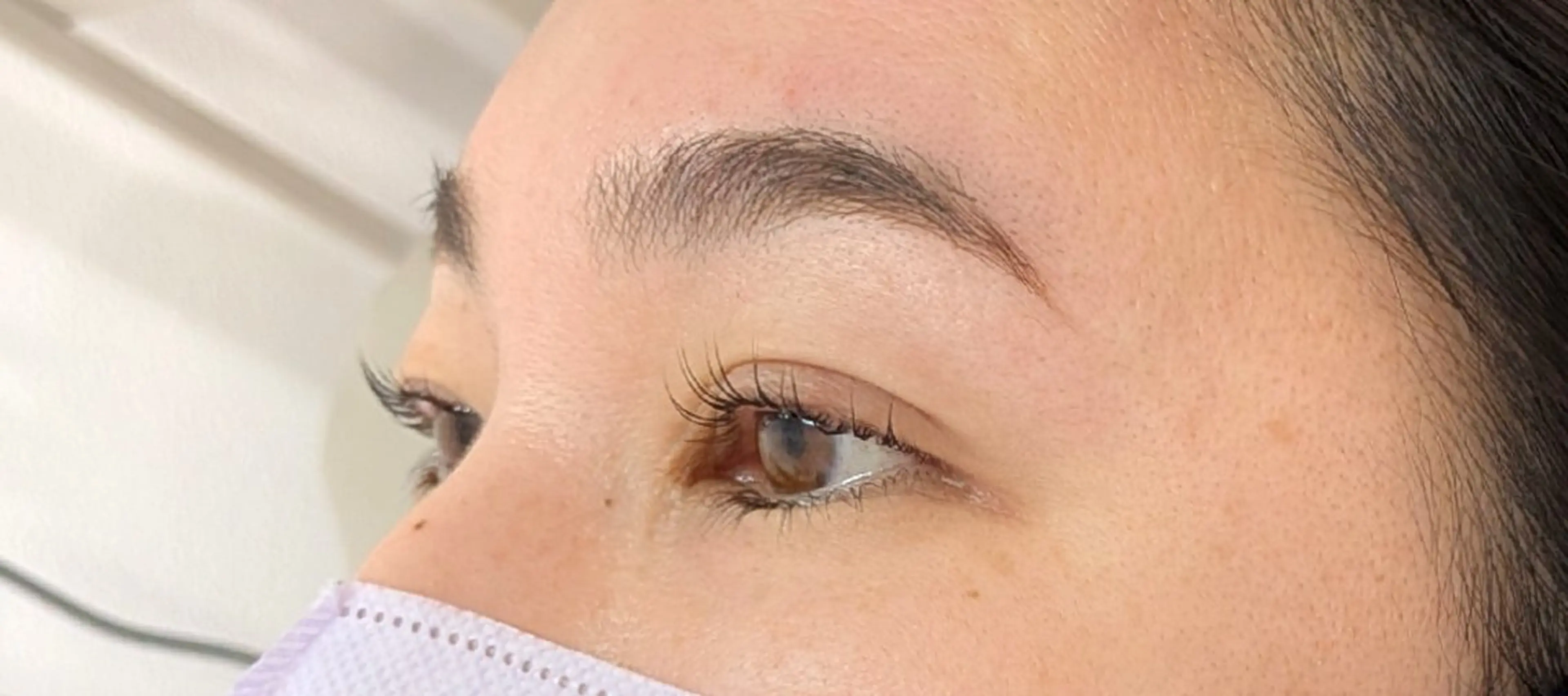 同時施術✨パリジェンヌラッシュリフト+アイブロウスタイリングの写真