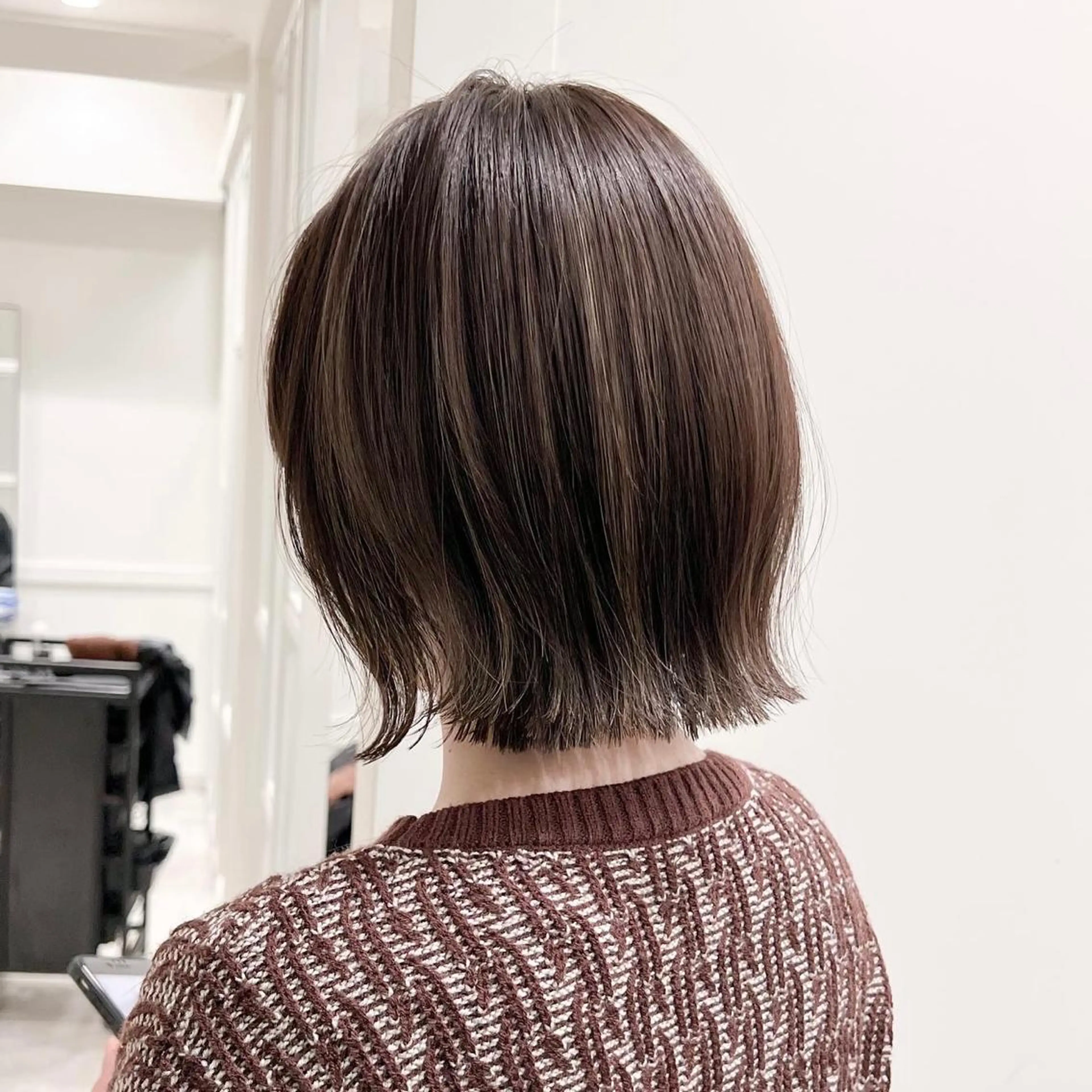 ショート カラー 切りっぱなしボブ ショートボブ 透明感カラー ボブ 顔周りカット ✨天使の美髪✨ ショートカット✨中山のヘアスタイル