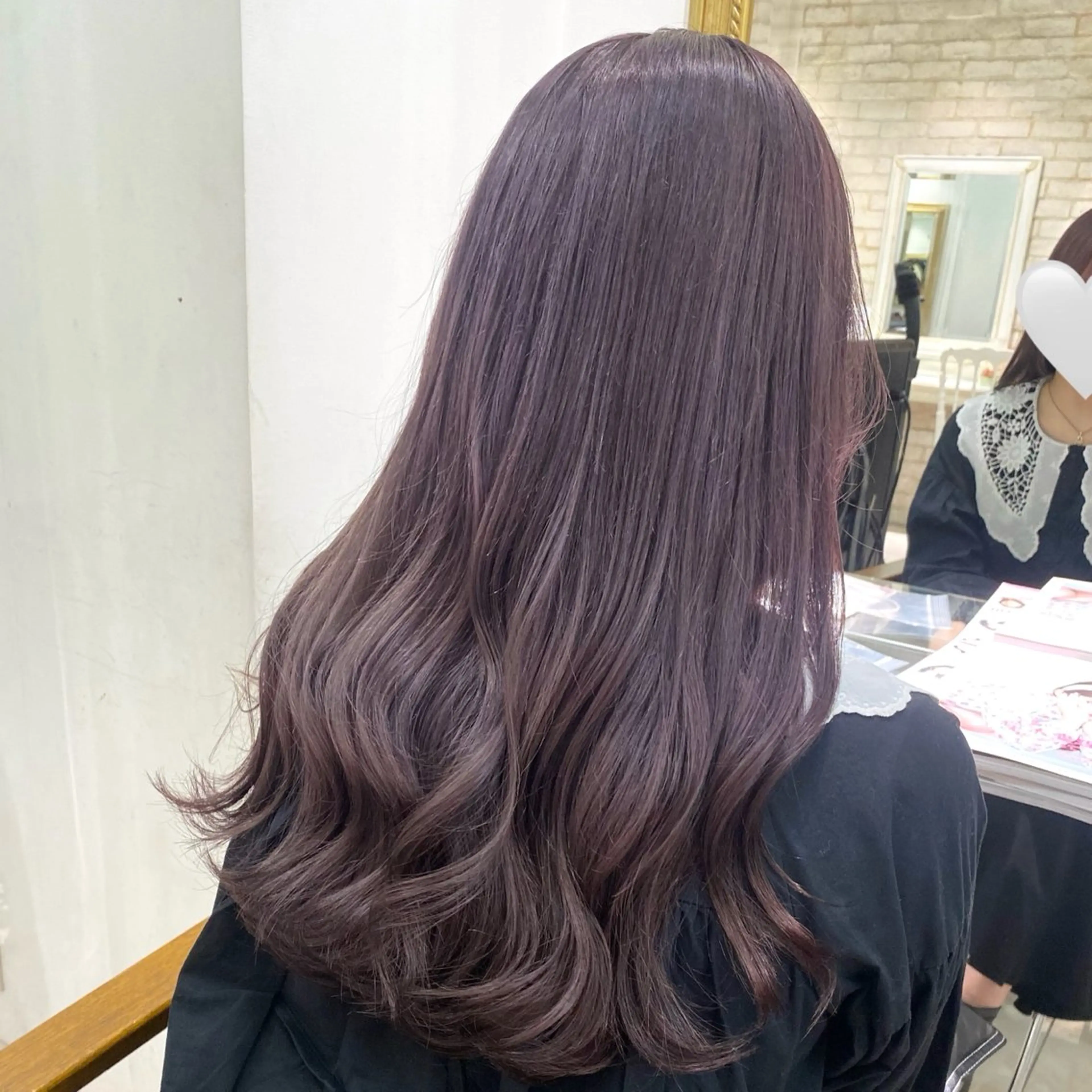 ロング カラー ヘアカラー トリートメント 透明感カラー 古山 結季🌙🖤のヘアスタイル