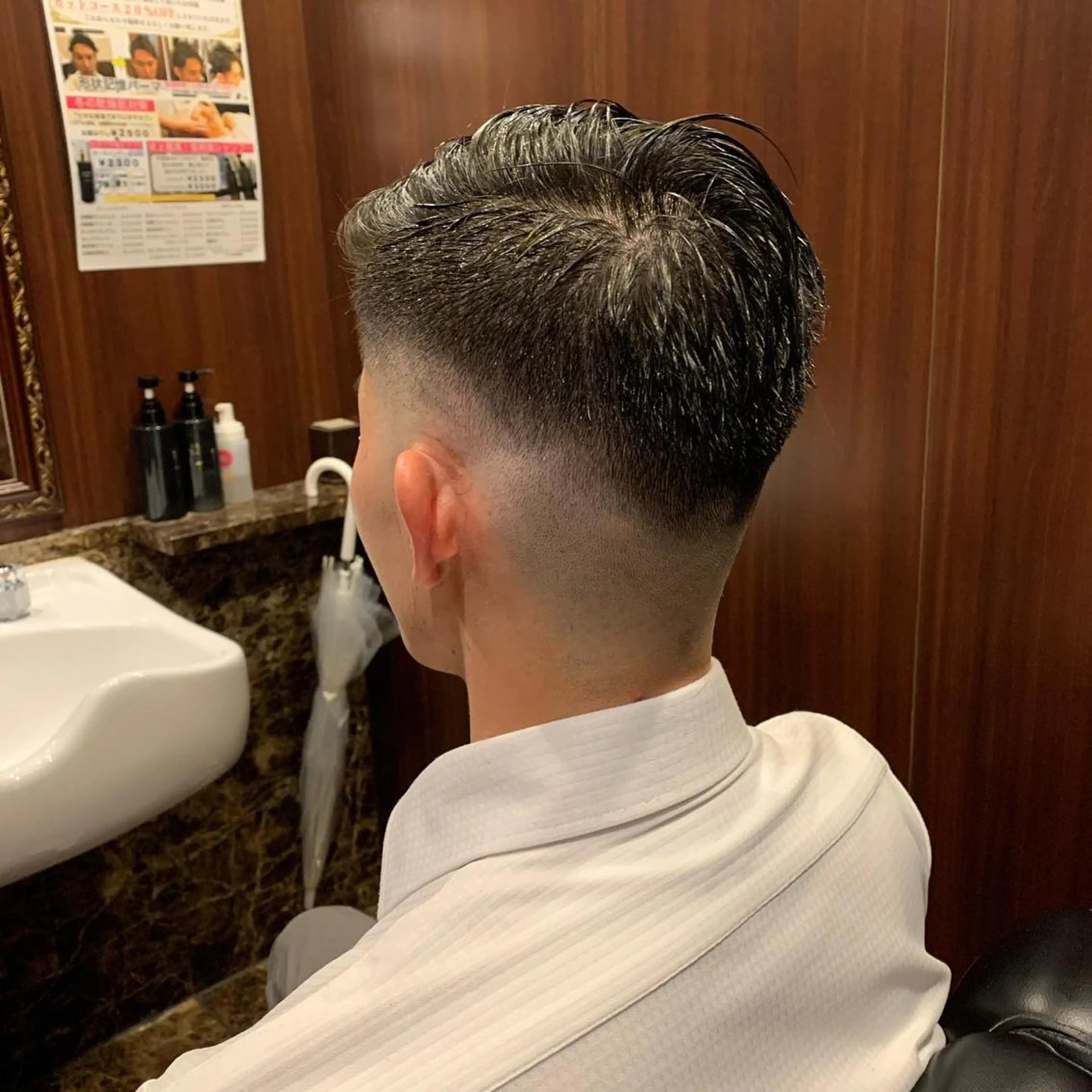 ショート メンズ 羽木 隆徒のヘアスタイル