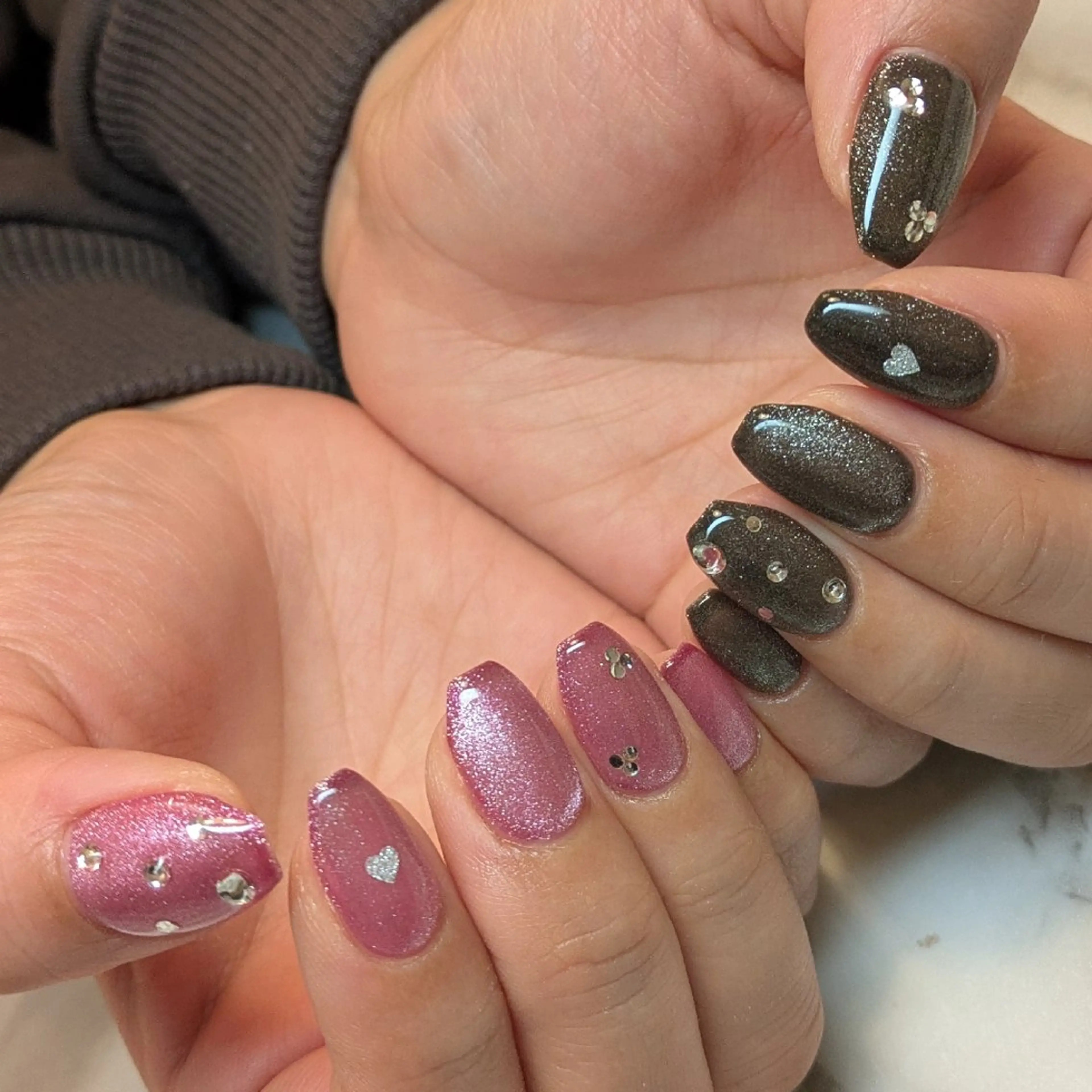 ネイル マグネットネイル ジェヌインネイル 河内のネイルデザイン