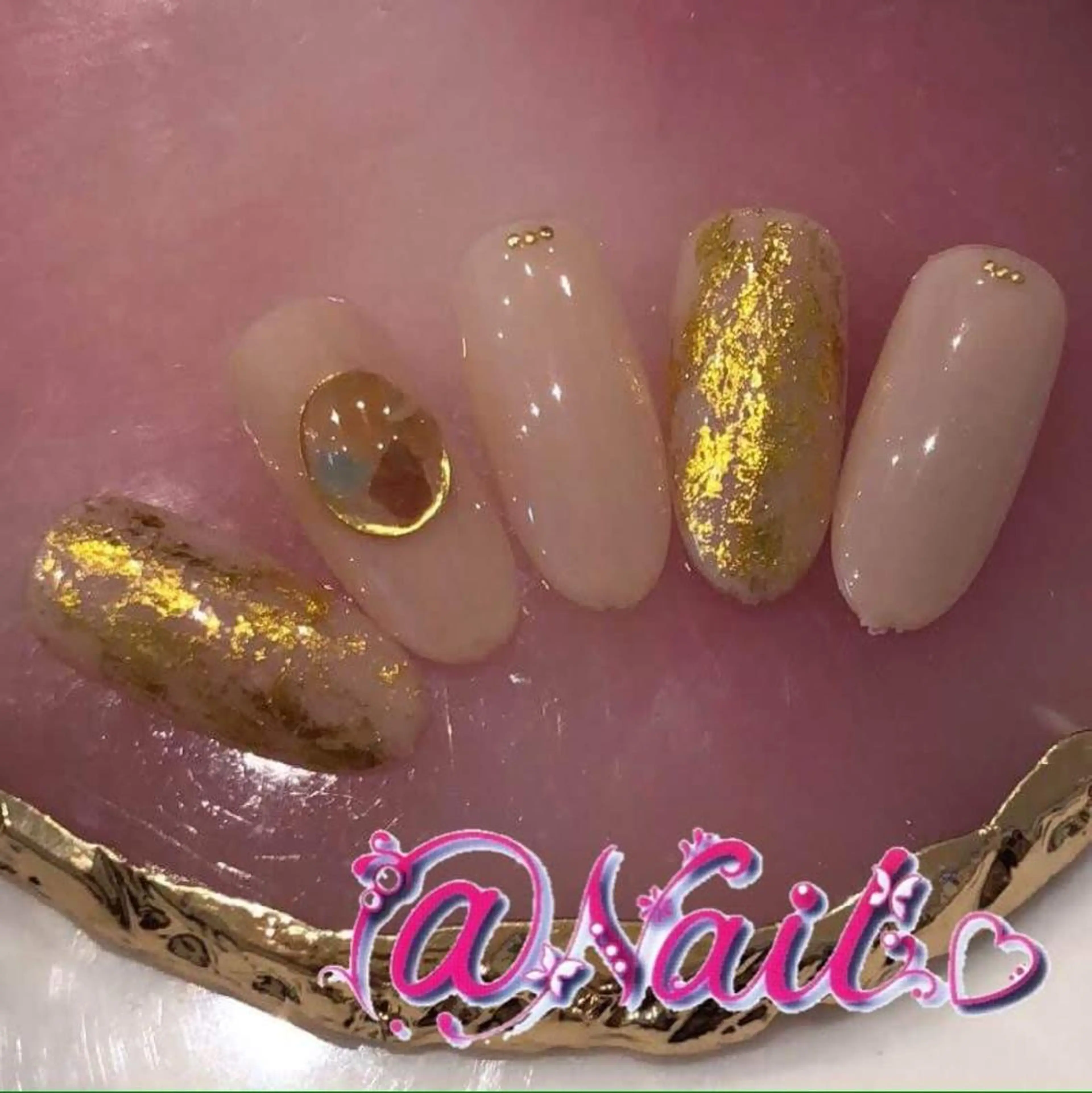 ネイル ネイルチップ 小尾 栞のネイルデザイン