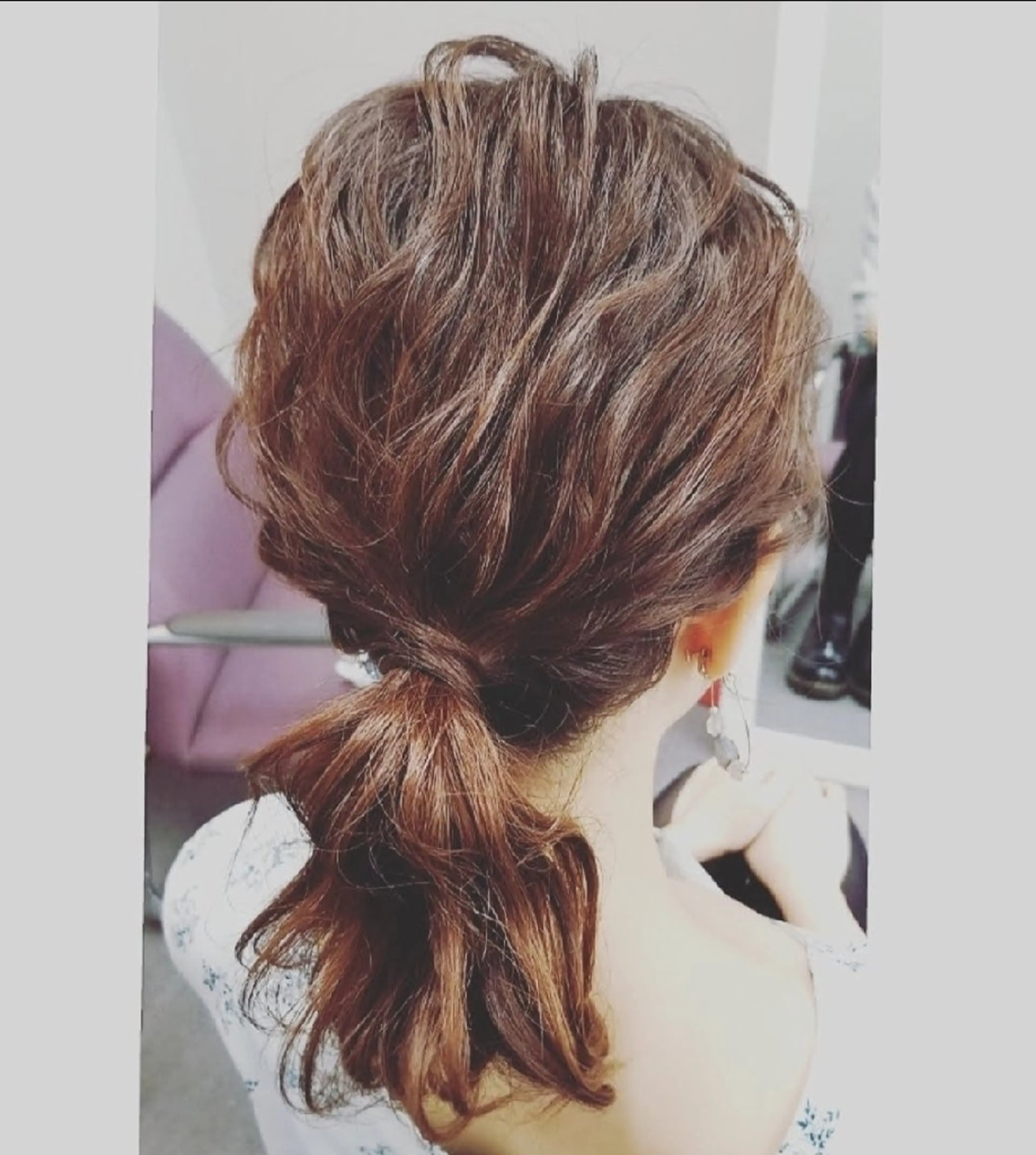 簡単アレンジスタイルの写真