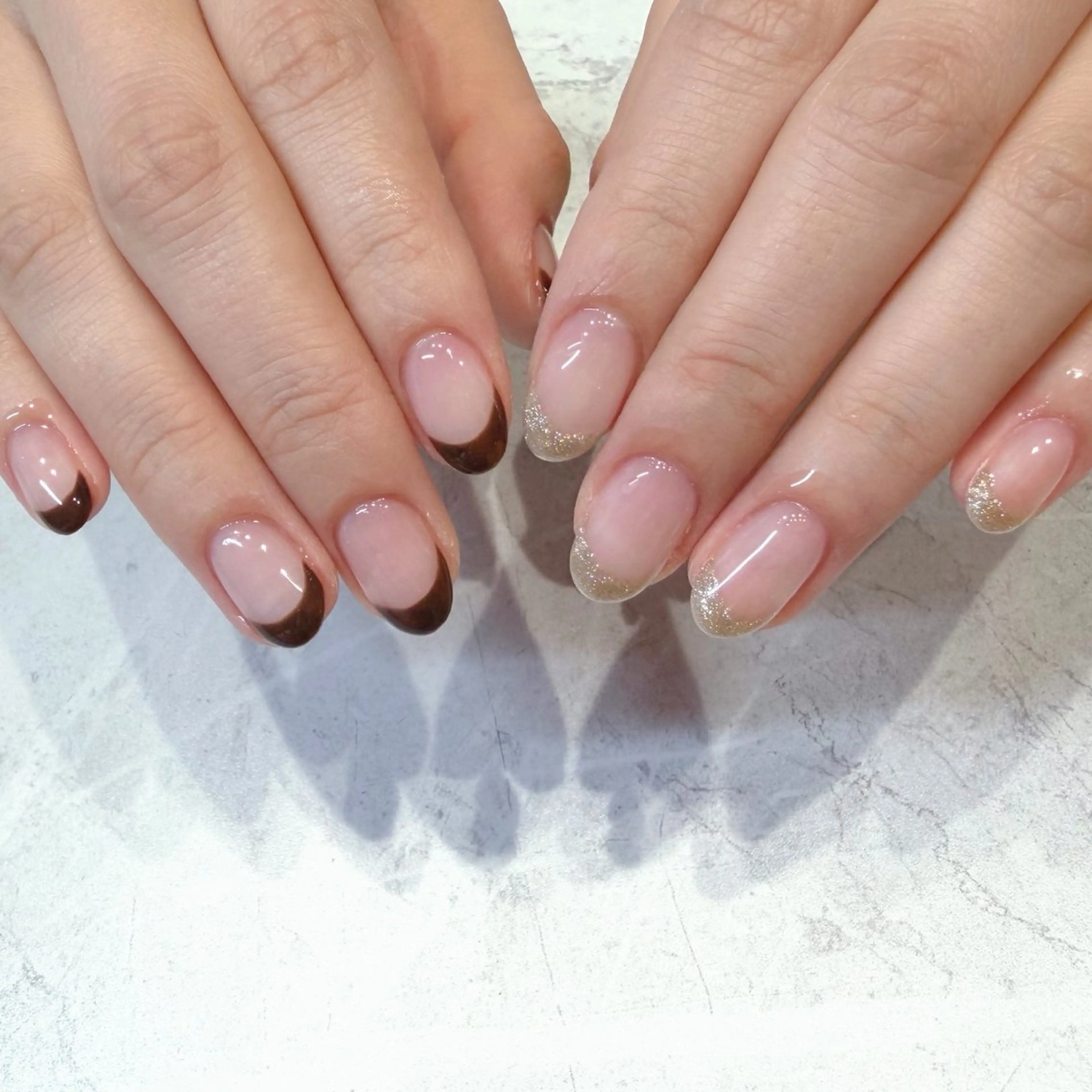 ネイル フレンチネイル ハンドネイル Nail Salon Lovinのネイルデザイン