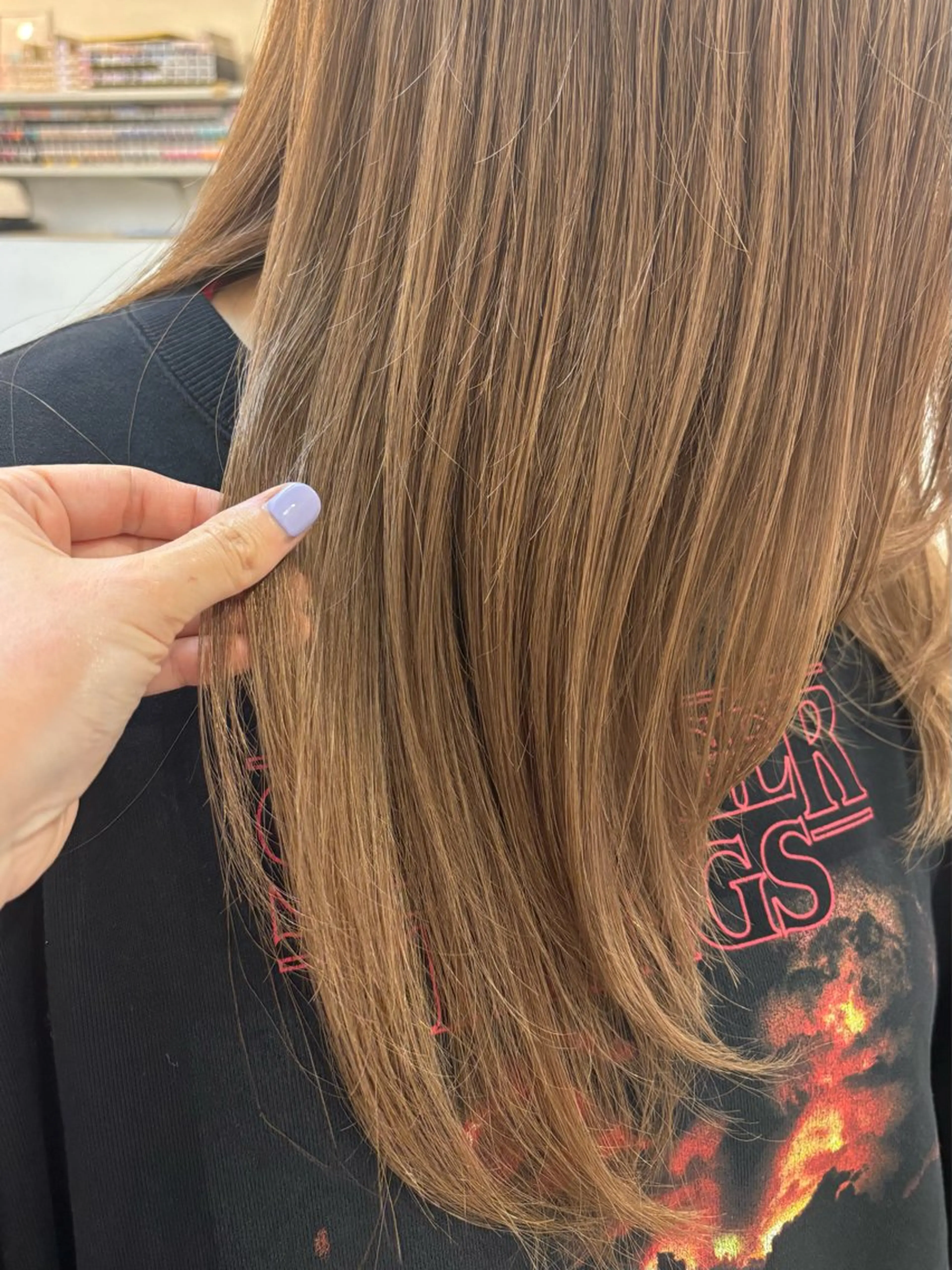 ロング カラー ヘアカラー ネモト ユイ / fit standのヘアスタイル