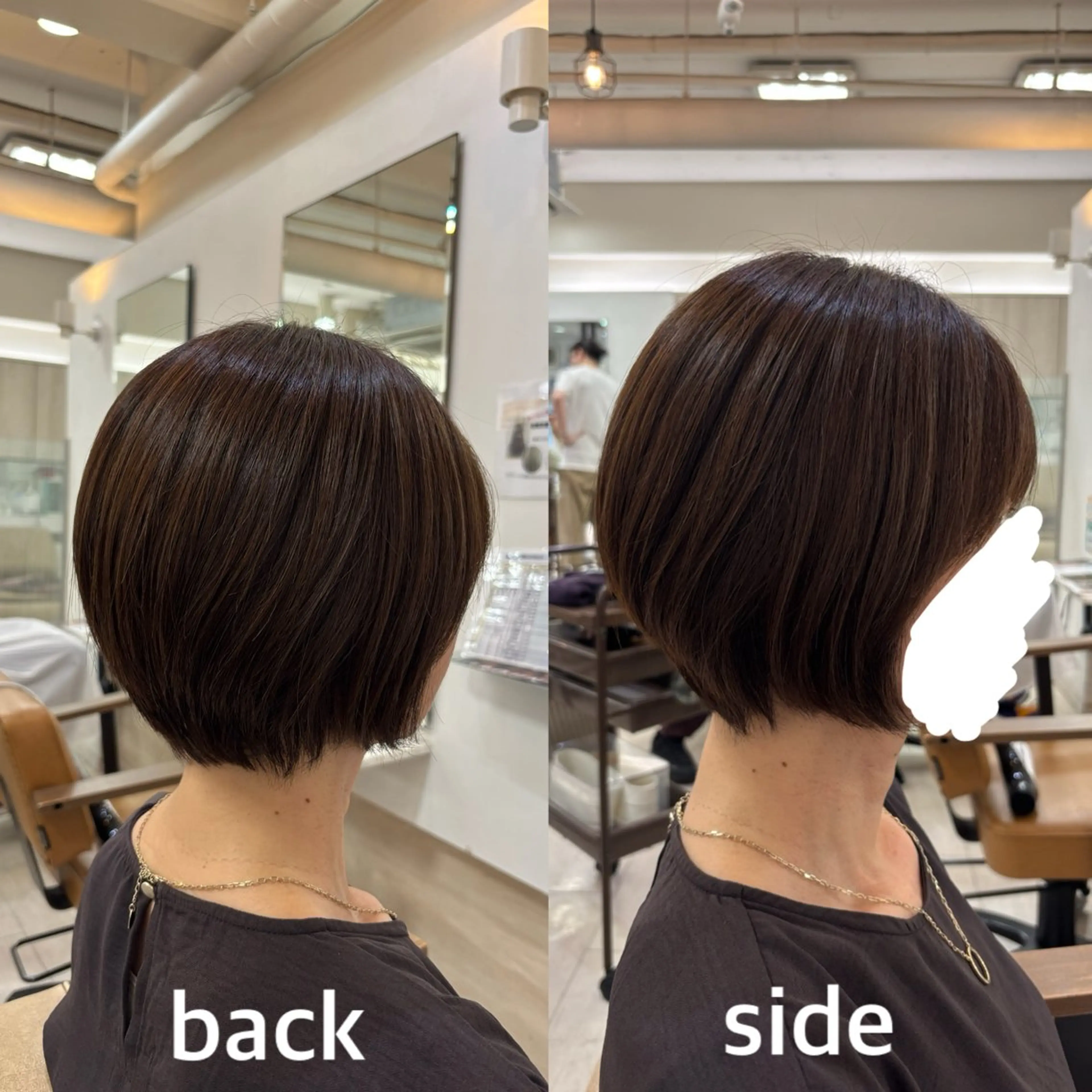 ショート ショートヘア カット トリートメント カットモデル募集/ 加藤美月のヘアスタイル