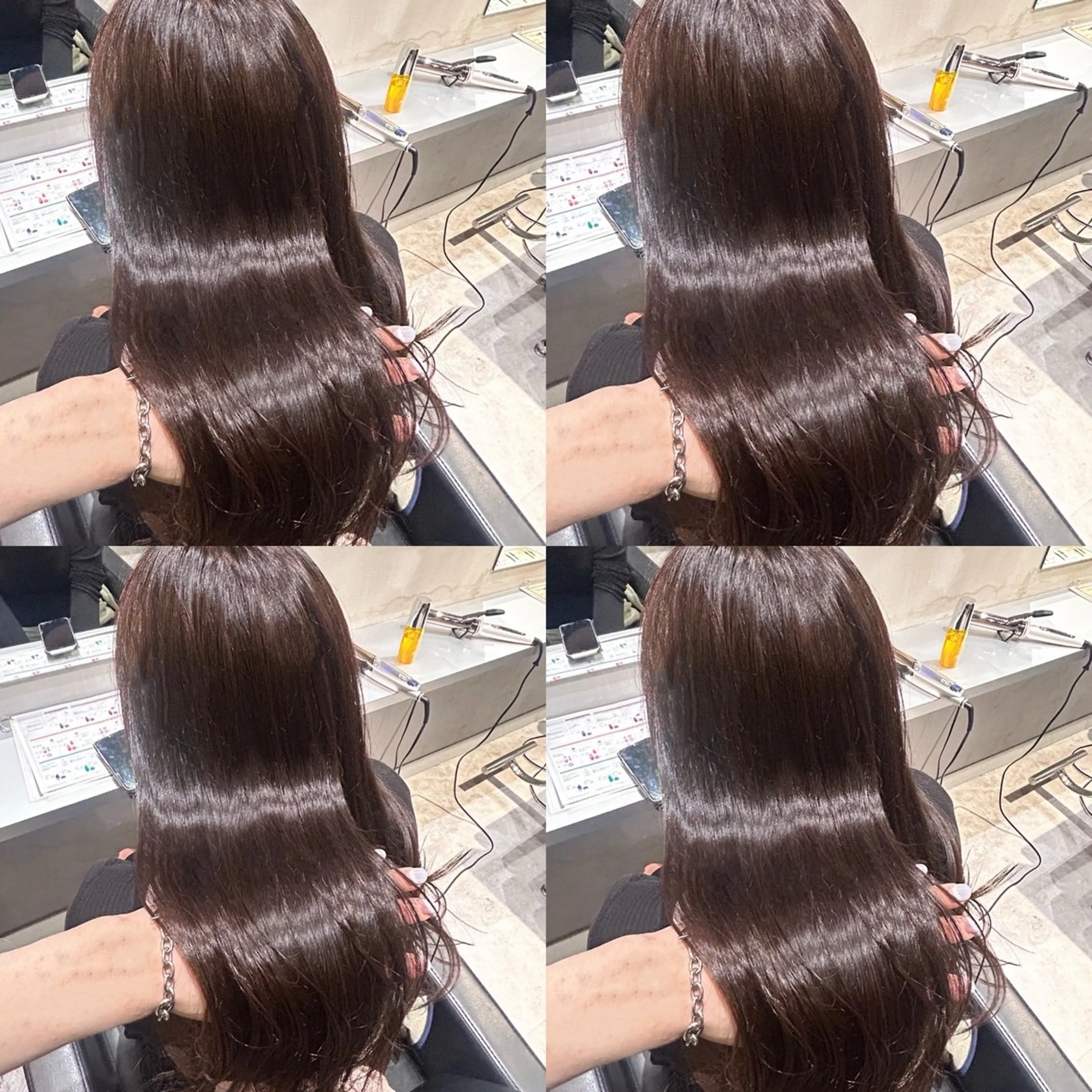 ロング カラー ブラウンカラー チョコレートブラウン 髪質改善 カット ヘアカラー トリートメント 店長✨髪質改善✖️ 透明感カラー／純大のヘアスタイル