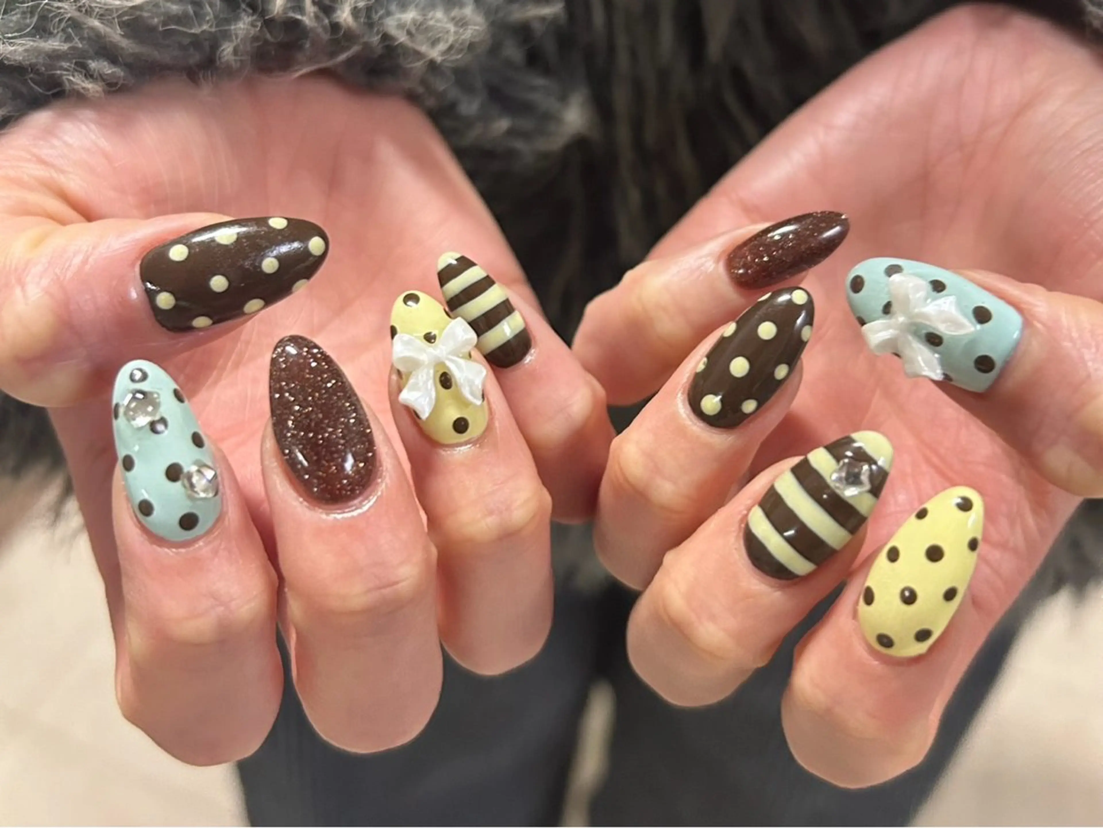 ネイル kirakira omemeのネイルデザイン
