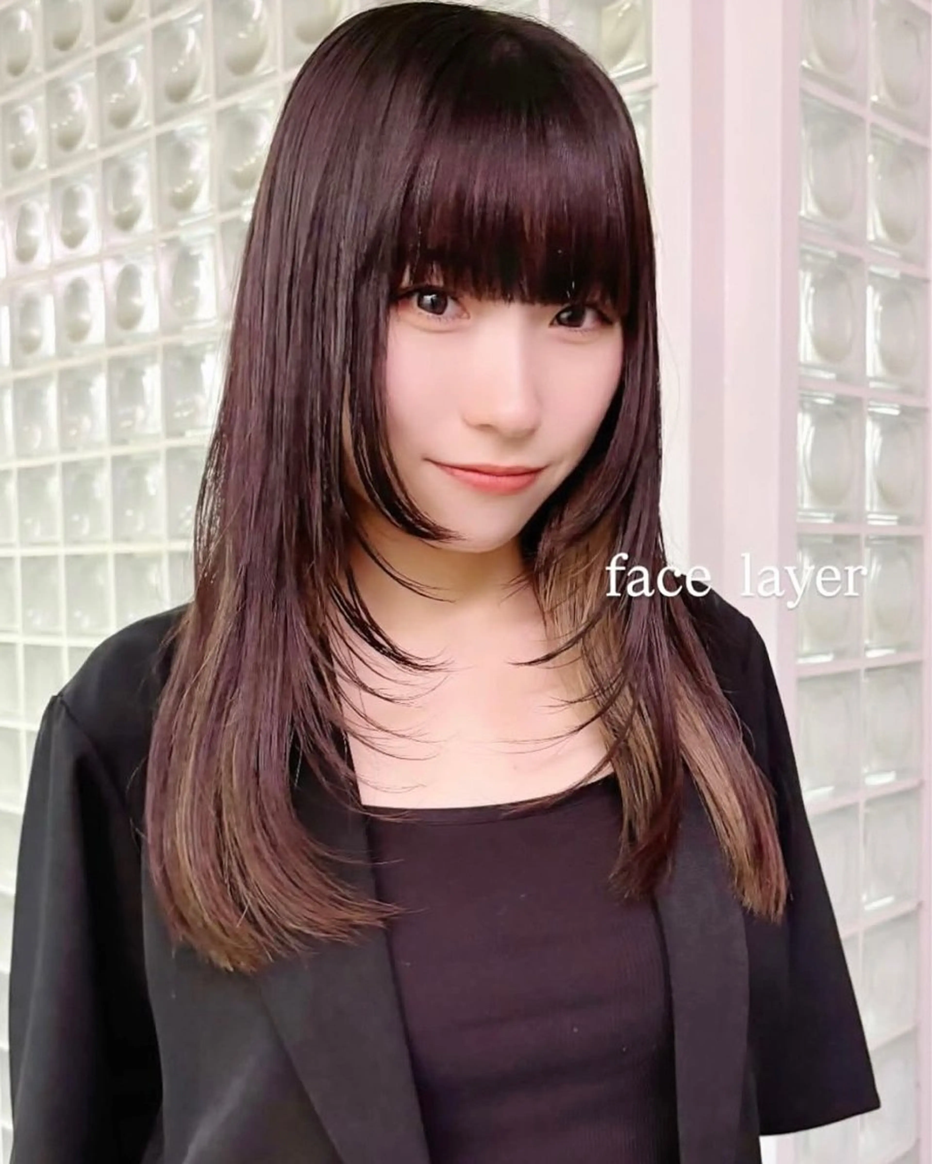 セミロング レイヤーカット Kinoのヘアスタイル