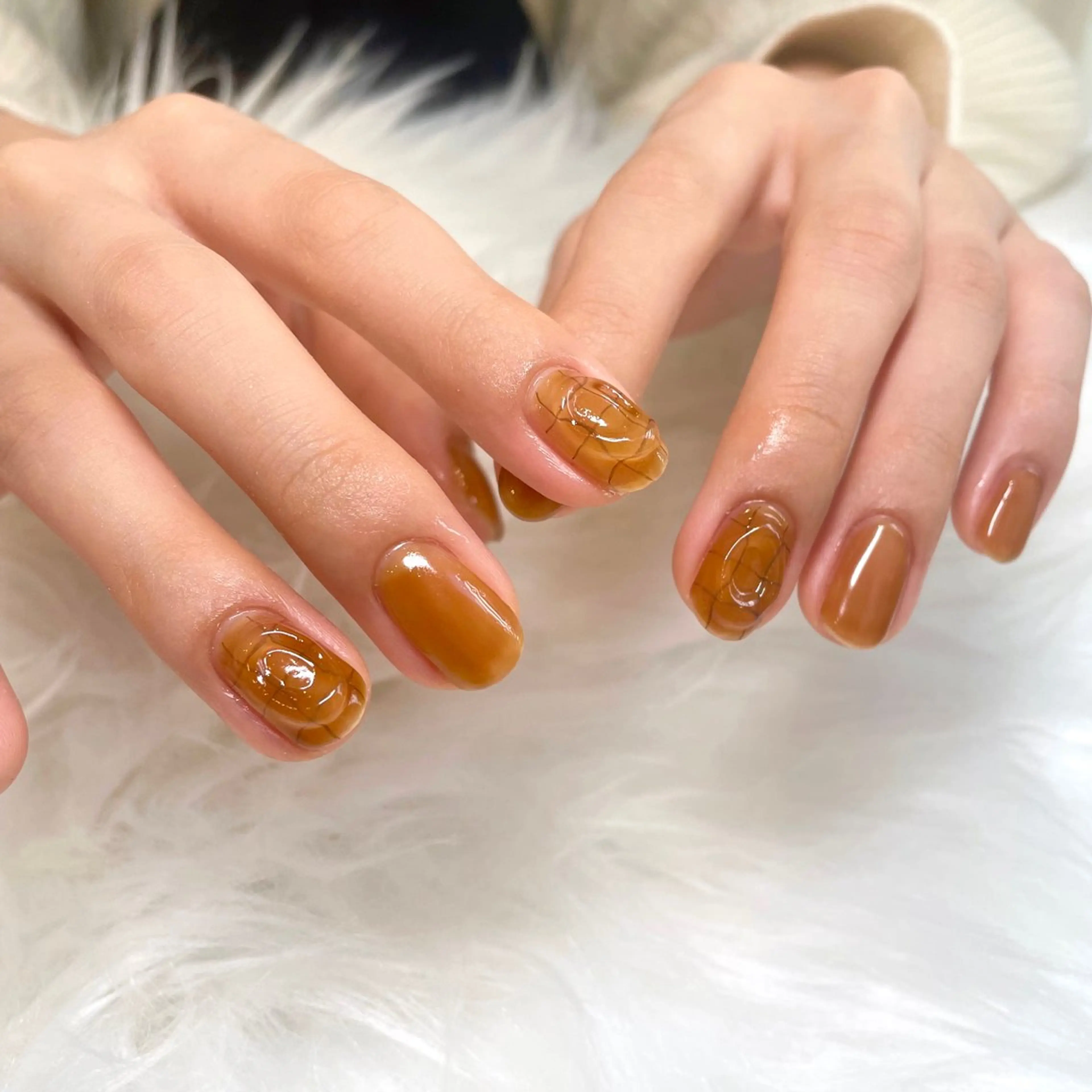 ネイル ハンドネイル 新井 ひなののネイルデザイン