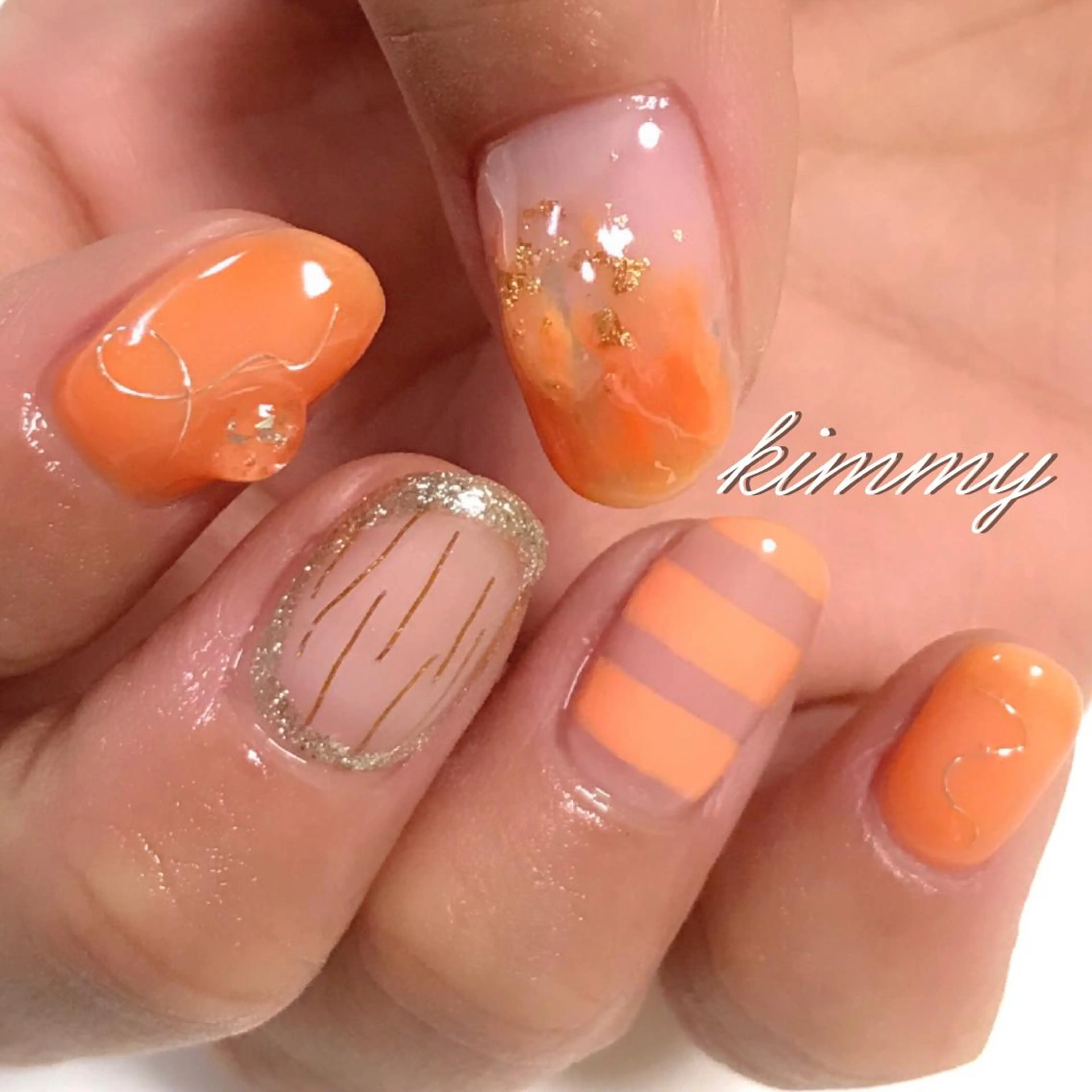 ネイル ハンドネイル kimmy nailsのネイルデザイン
