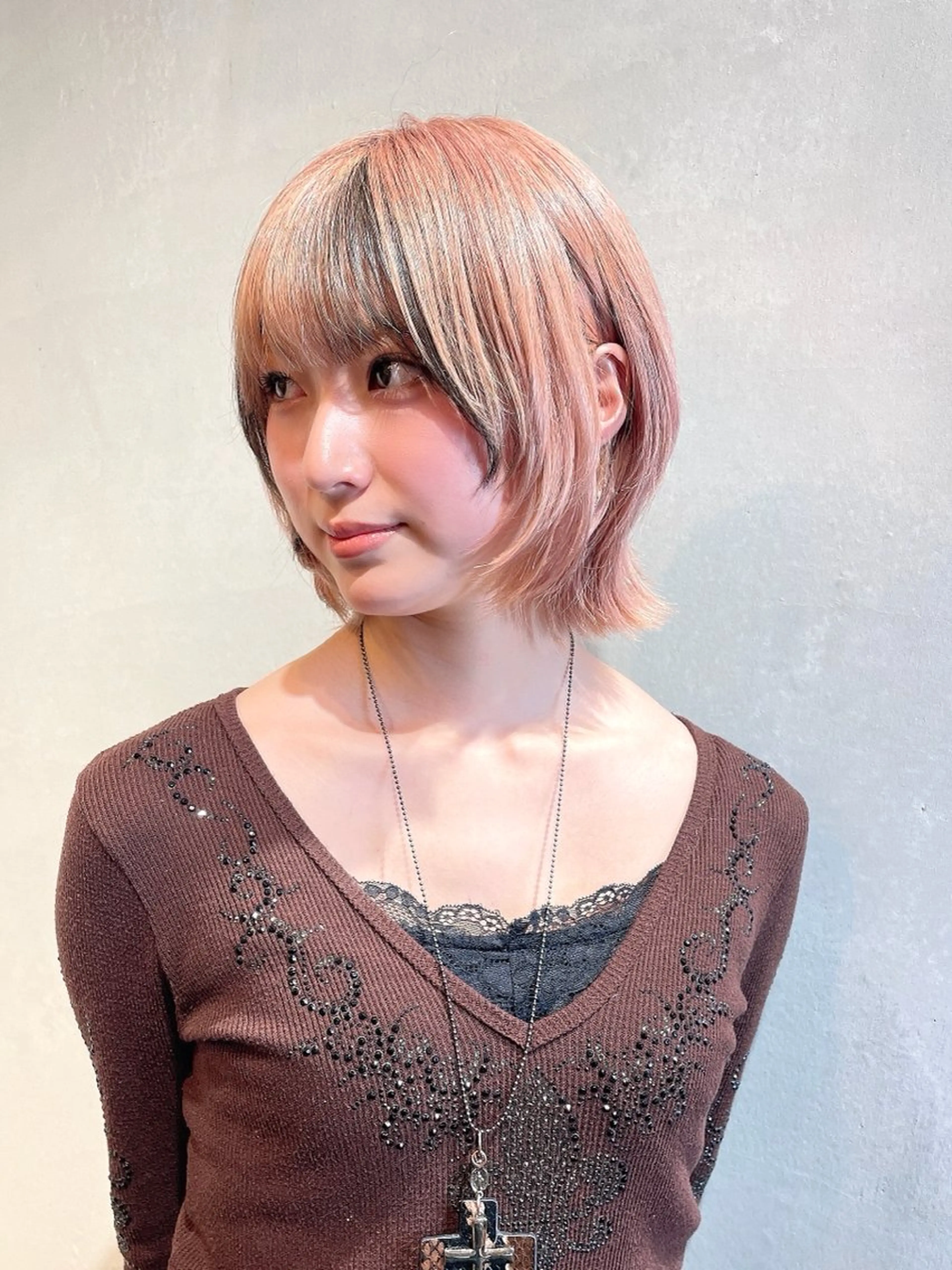 ショート ボブレイヤー ボブ レイヤーカット mizuki/ レイヤー/四条烏丸のヘアスタイル