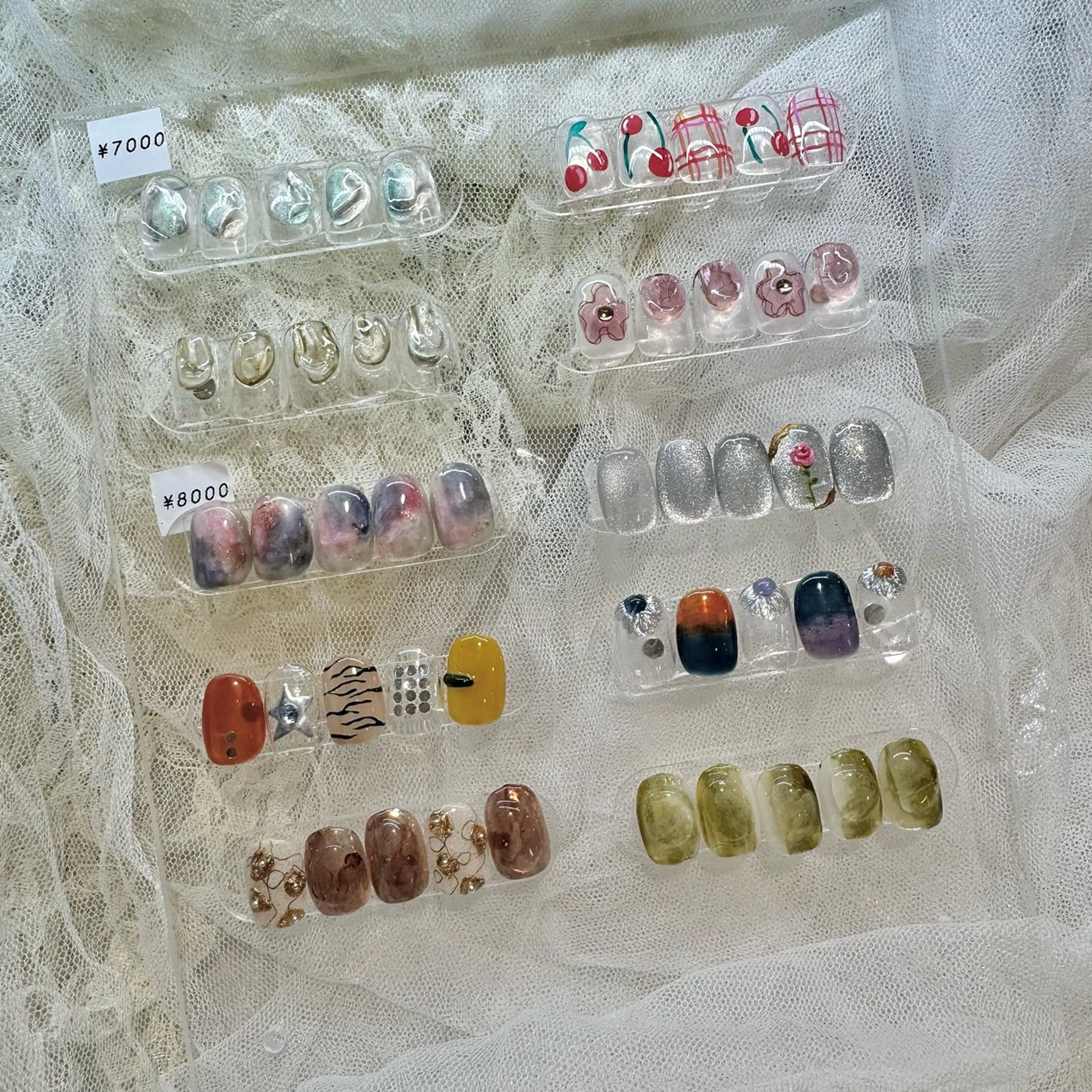 ネイル ハンドネイル 新井 ひなののネイルデザイン