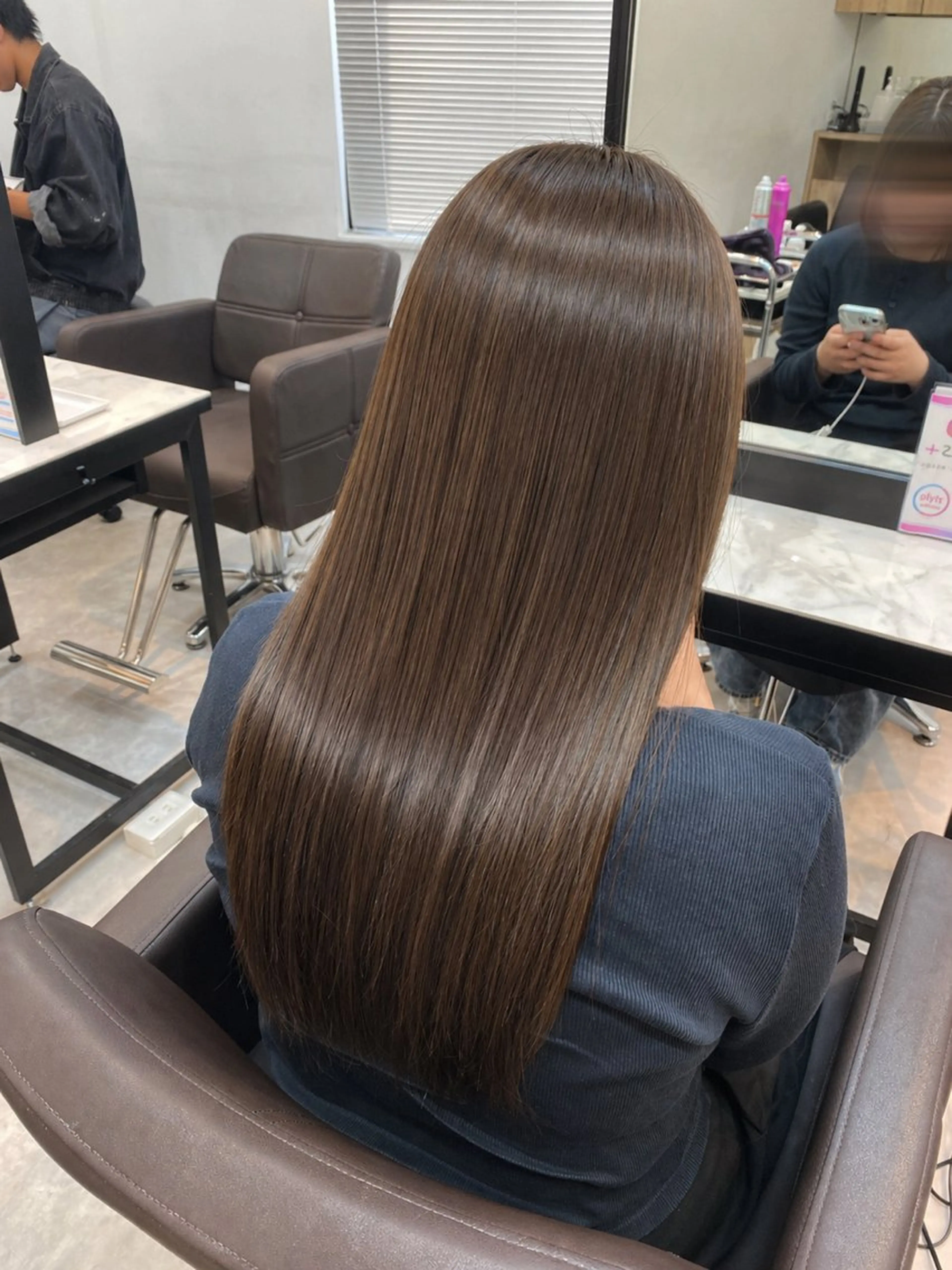 セミロング カラー ヘアカラー 【elyts】 MISAKIのヘアスタイル